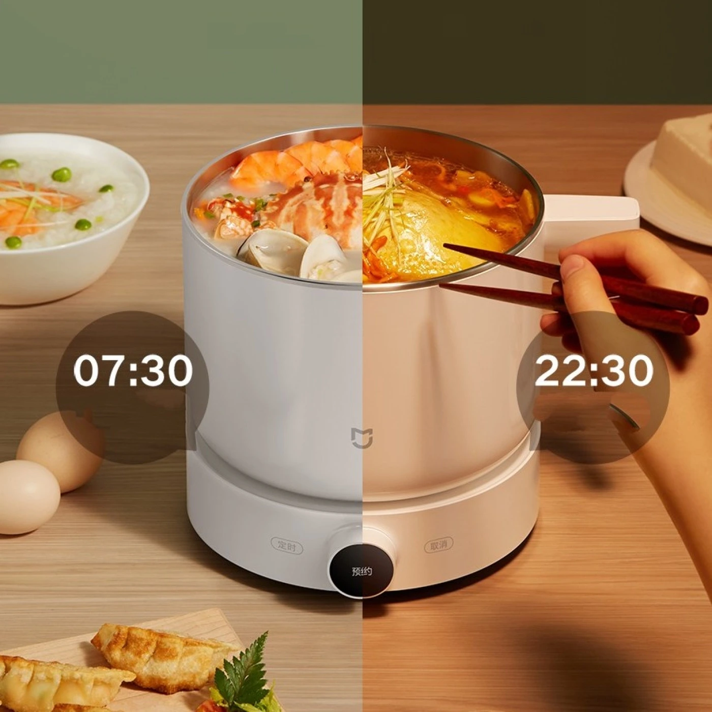 Умная кастрюля-пароварка Xiaomi картинка