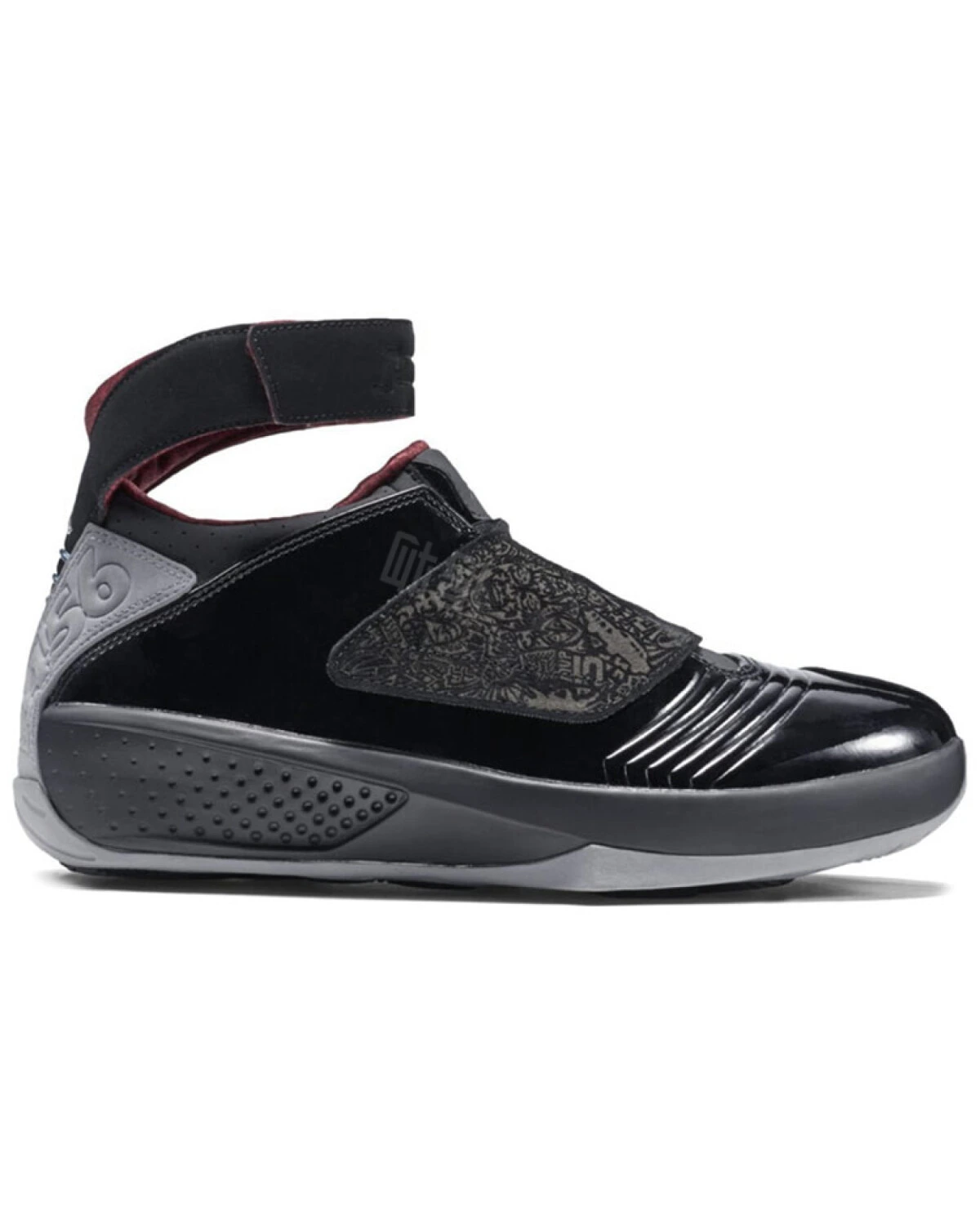 Jordan Air Jordan 20 Retro Stealth мужские спортивные кроссовки высокие черные картинка