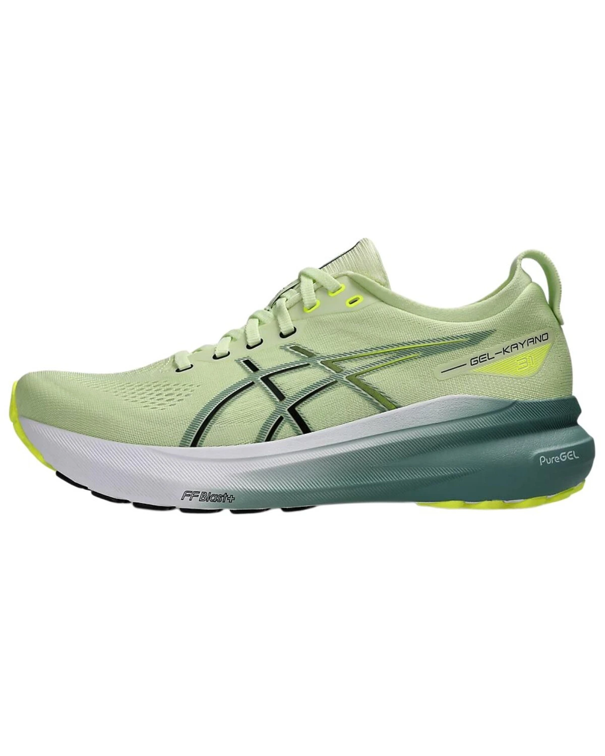 Asics Gel-Kayano 31 мужские кроссовки для бега светло-зеленые картинка