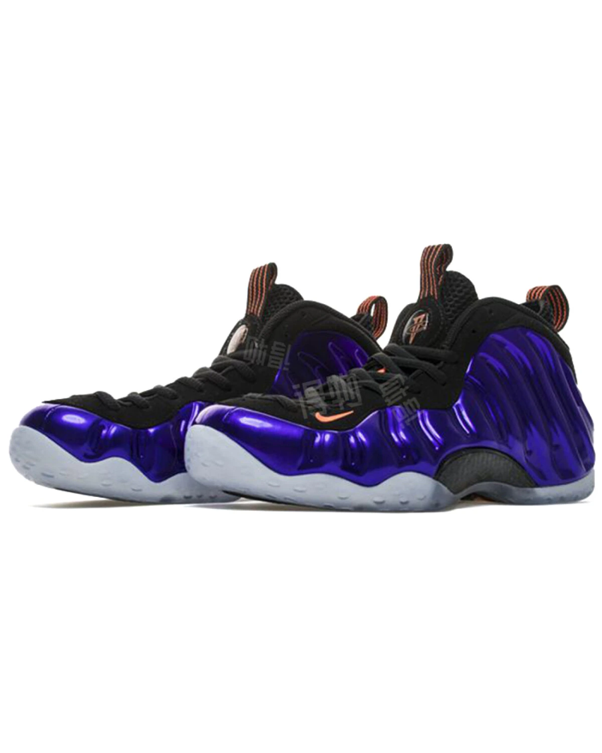 Nike Foamposite One Phoenix Suns мужские баскетбольные кроссовки фиолетово-оранжевые картинка