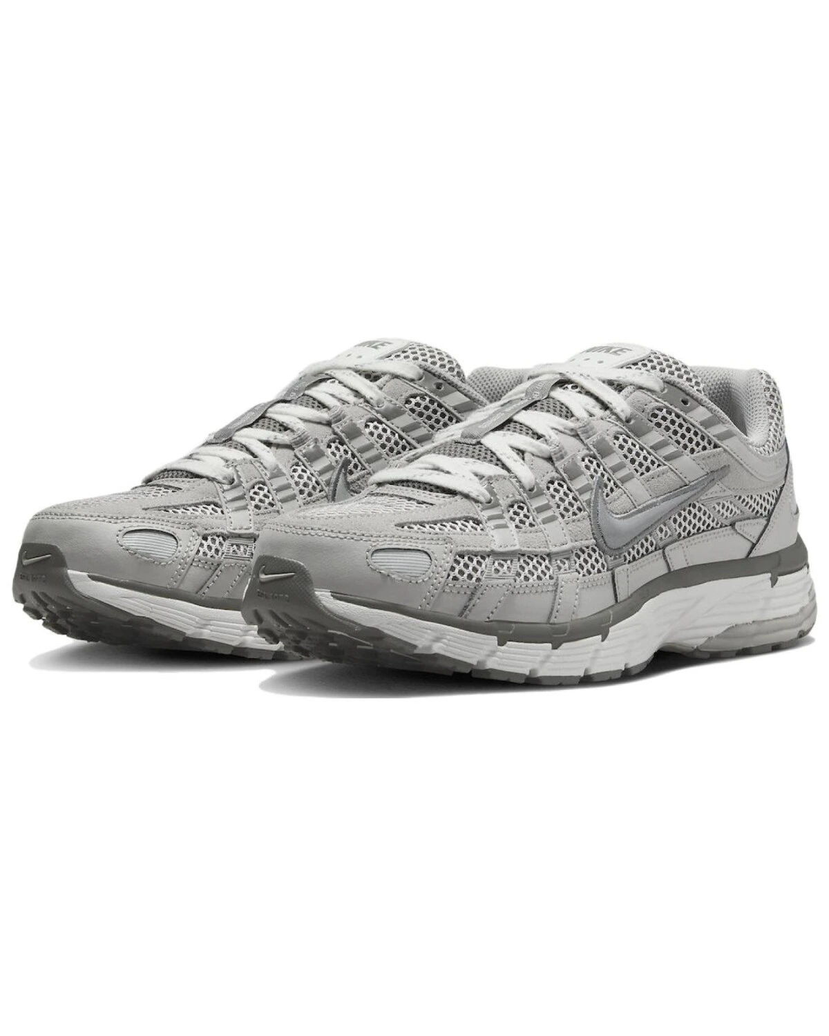 Nike P 6000 унисекс беговые кроссовки серые с амортизацией картинка