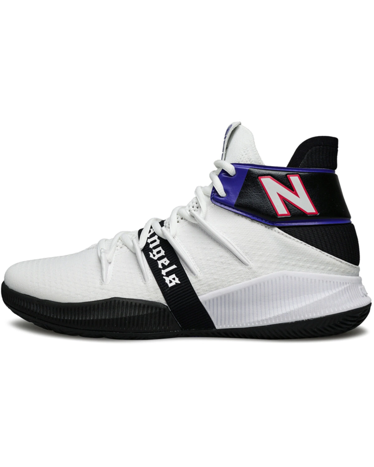 New Balance OMN1S мужские баскетбольные кроссовки черно-белые из ткани картинка