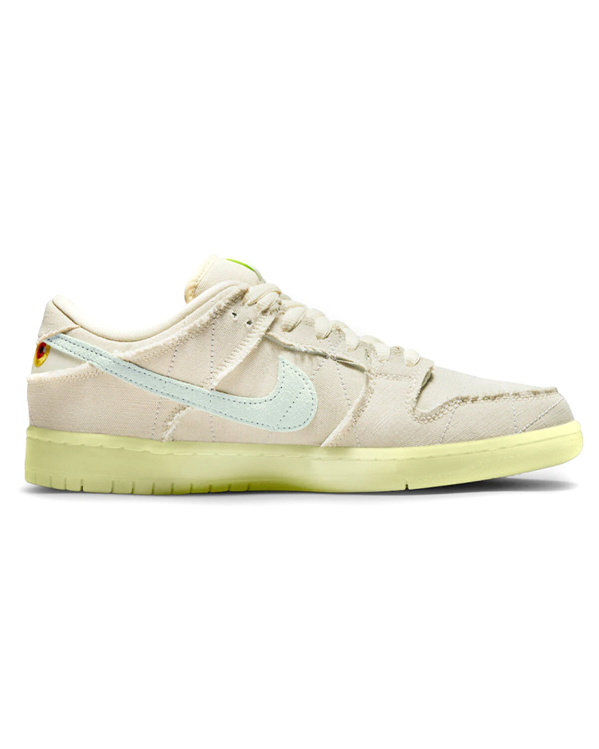 Nike Dunk SB унисекс кроссовки из текстиля бежевого цвета картинка