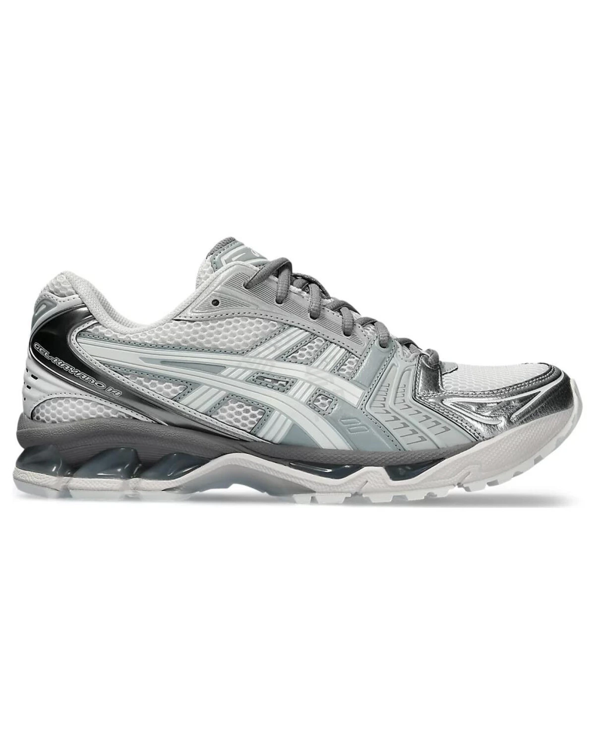 Asics Gel-Kayano 14 женские кроссовки с амортизацией из сетчатого материала серые картинка