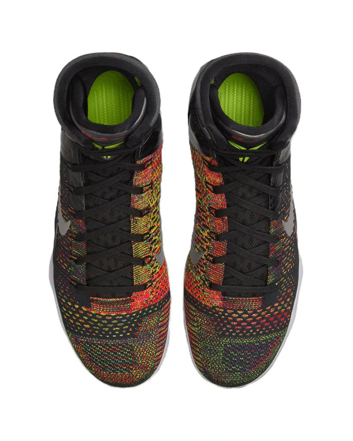 Nike Kobe 9 “Masterpiece” мужские баскетбольные кроссовки черно-серебристо-красные высокие картинка