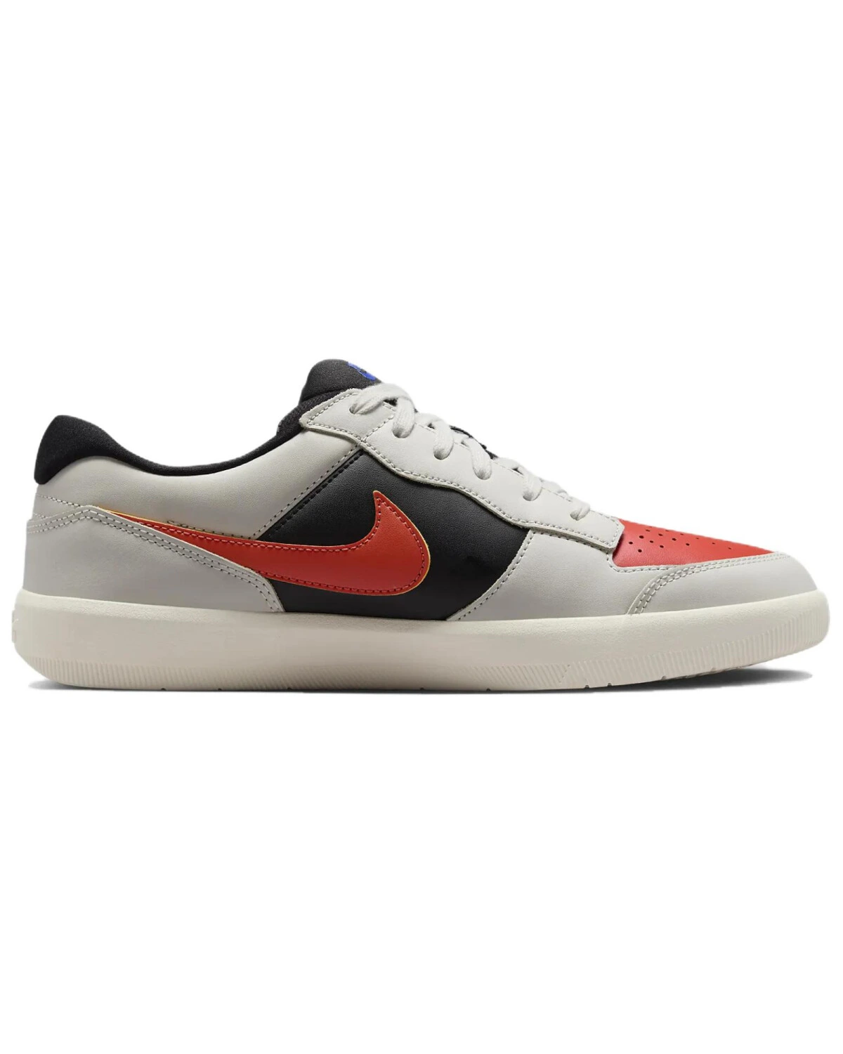 Nike SB Force 58 унисекс скейт-кроссовки светлый костный/черный/синий картинка