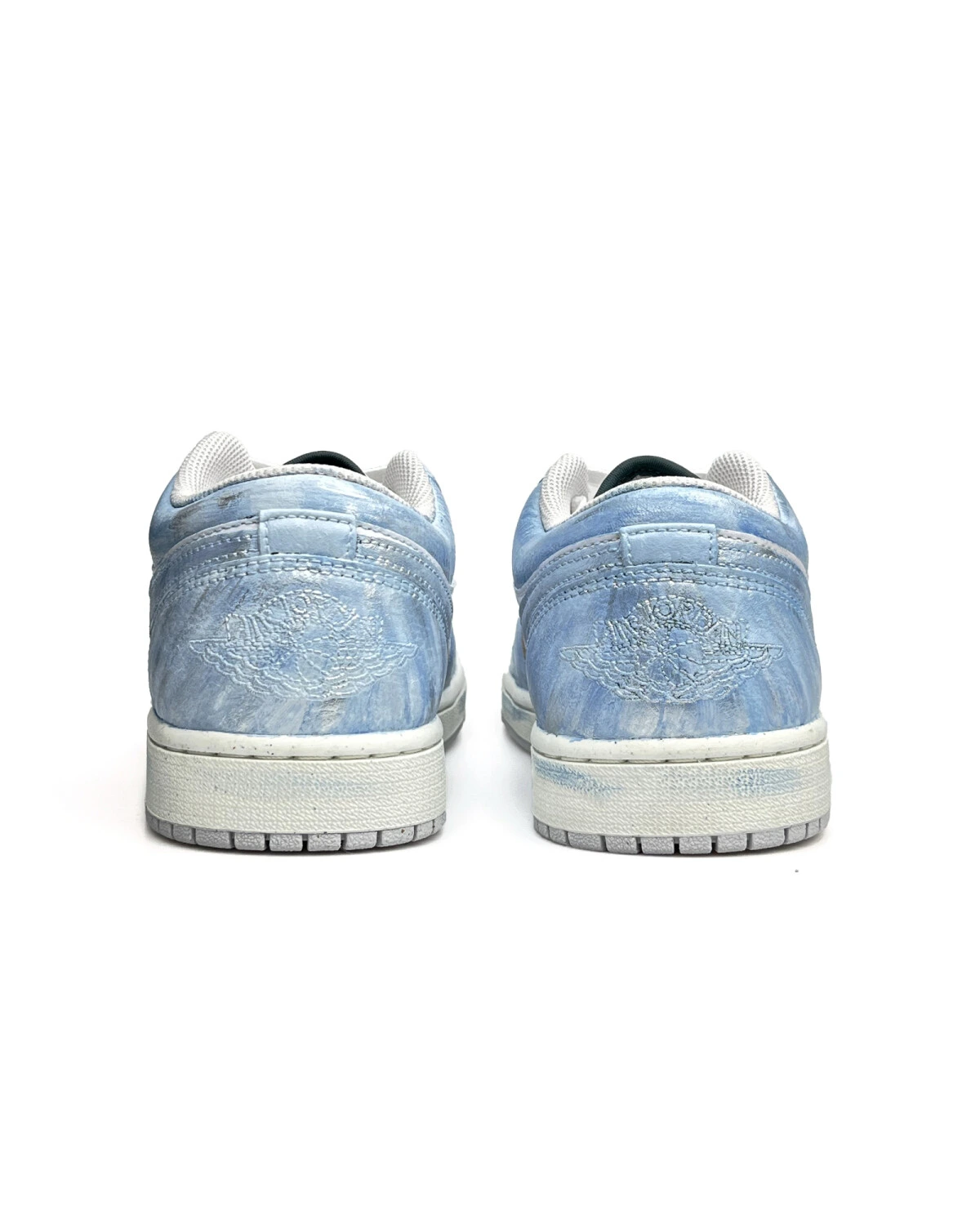 Jordan Air Jordan 1 Atlantis Унисекс спортивные кроссовки дышащие бело-голубые картинка