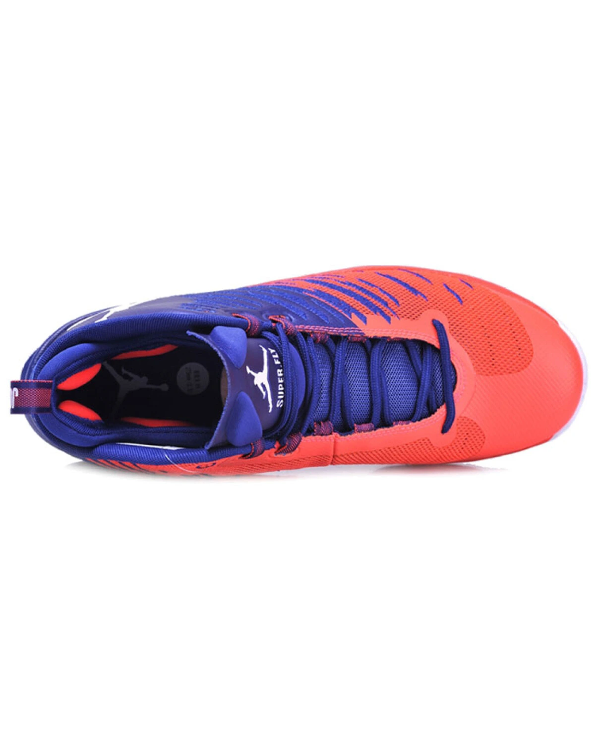 Jordan Super.Fly 5 мужские кроссовки высокие баскетбольные красно-синие картинка