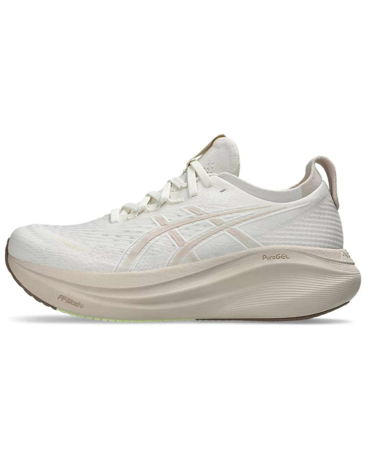 Asics GEL-NIMBUS 27 женские кроссовки для бега комфортные дышащие белые картинка