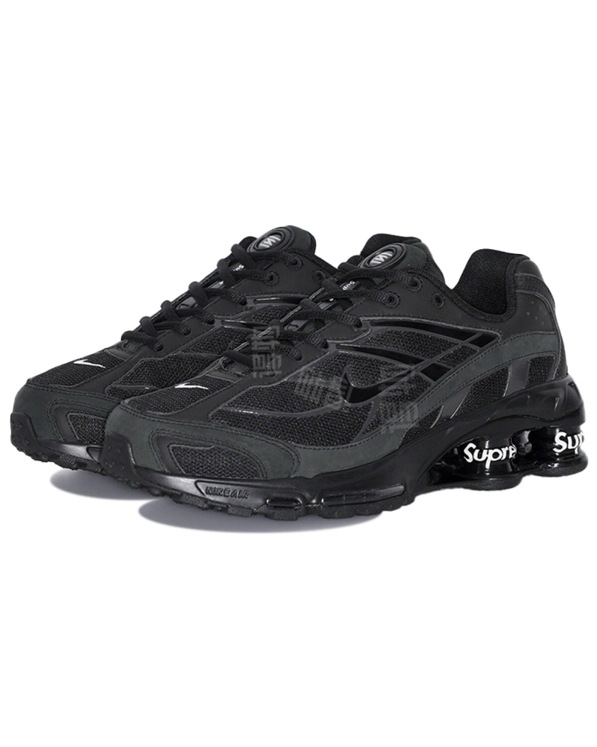 Nike Shox Ride 2 unisex кроссовки черные дышащие картинка