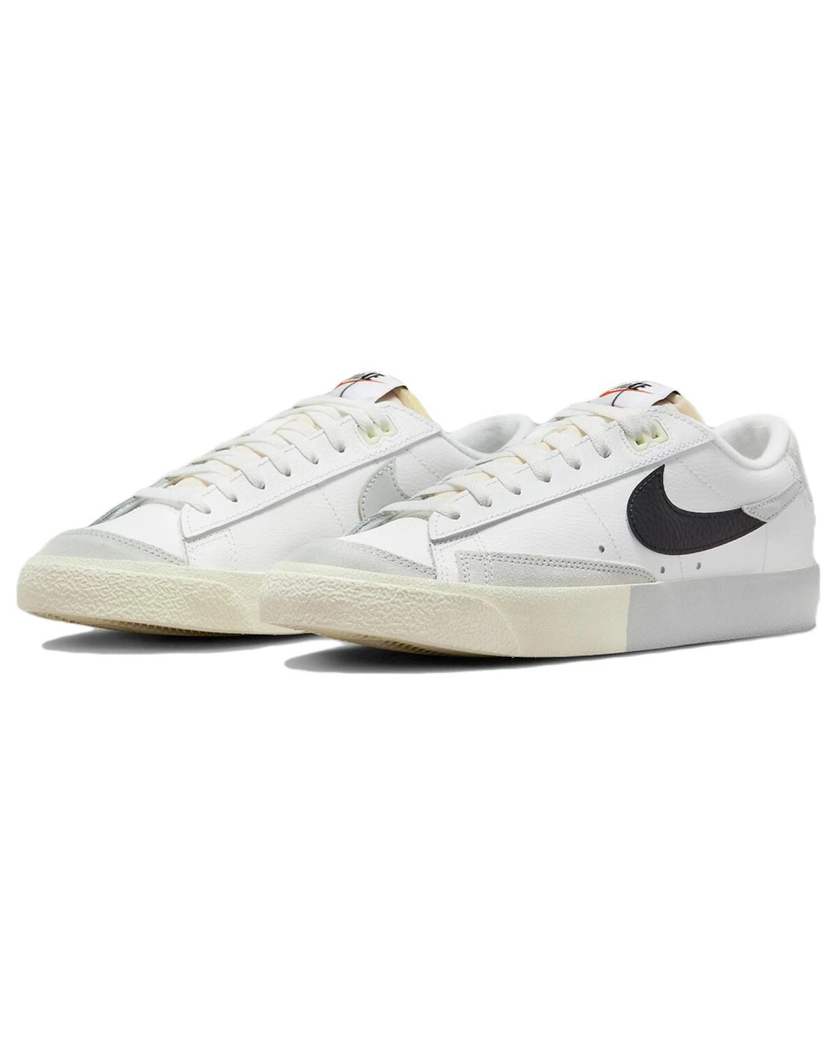 Nike Blazer Skater мужские кроссовки бело-чёрные повседневные картинка