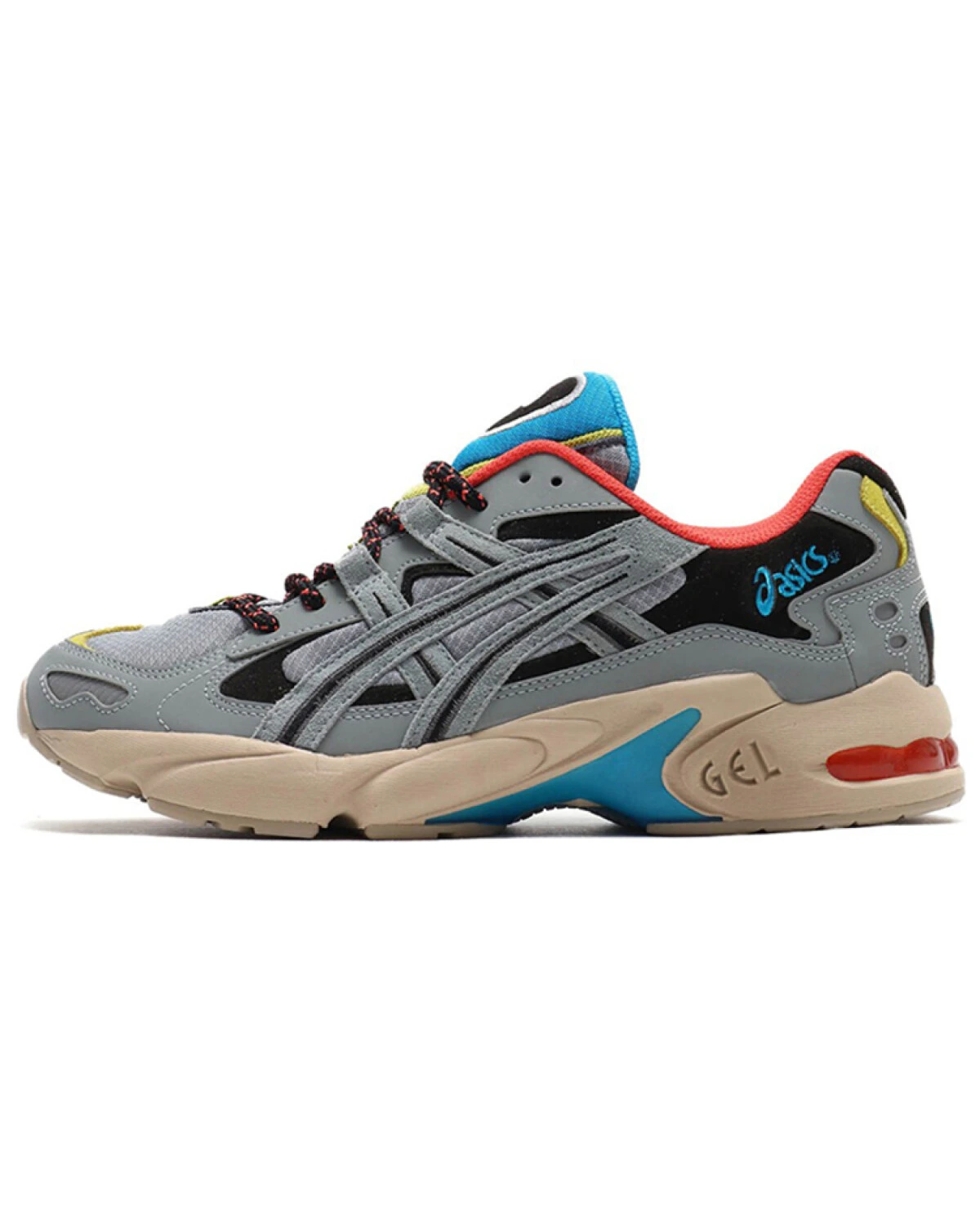 Asics Gel-Kayano 5 унисекс повседневные кроссовки из синтетики серые картинка