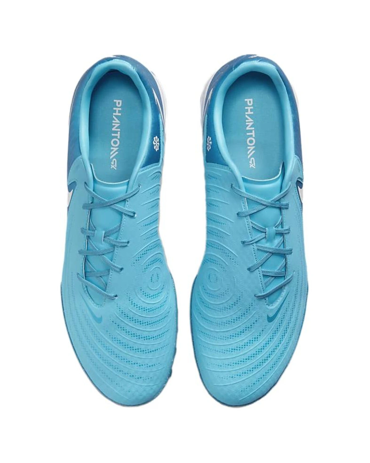 Nike Phantom GX 2 Academy унисекс спортивные кроссовки синие с белым картинка