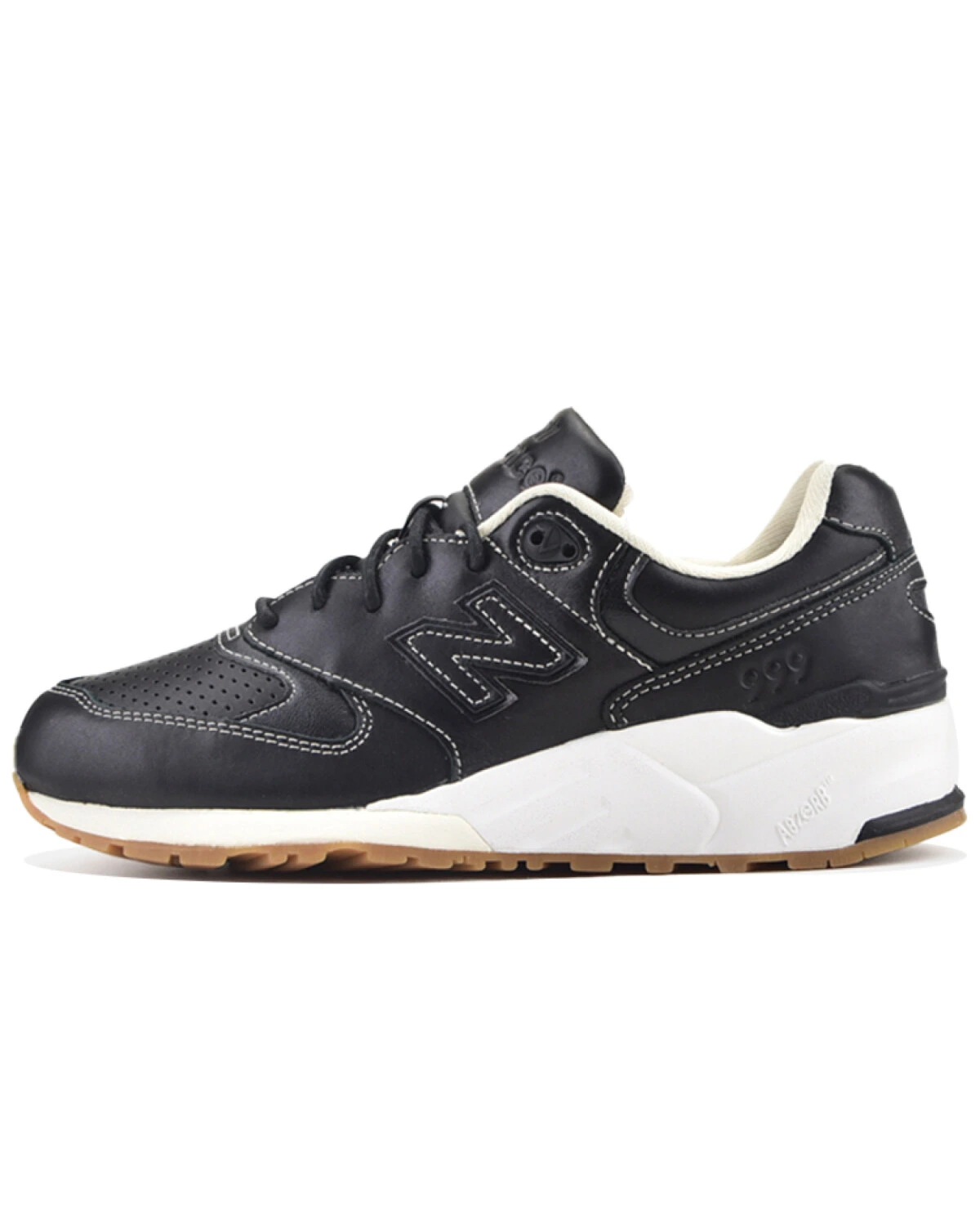 New Balance 999 unisex кроссовки из искусственной кожи черные картинка