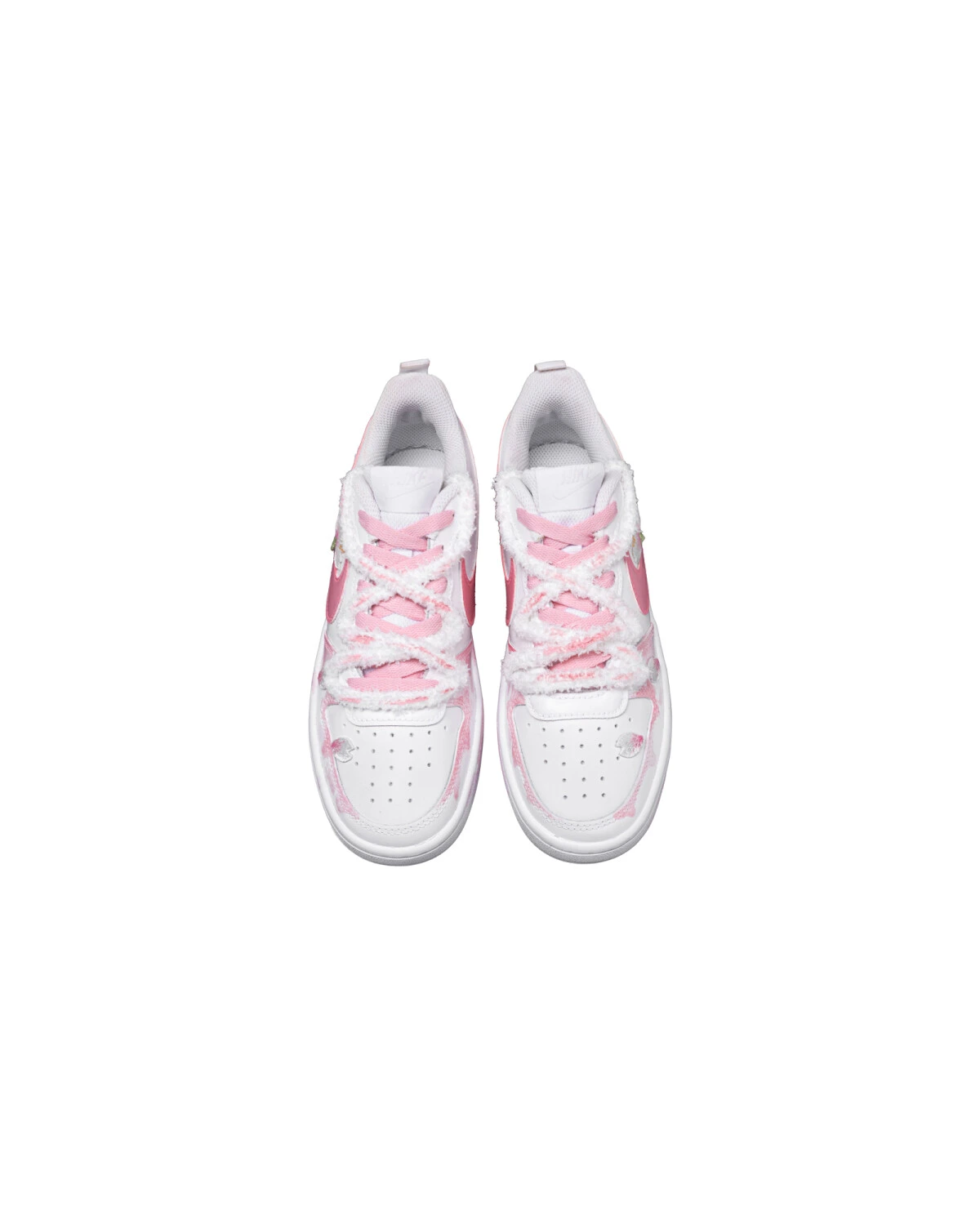 Nike Court Borough Spring Letter женские кеды розовые с цветочным принтом и анти-скольжением картинка