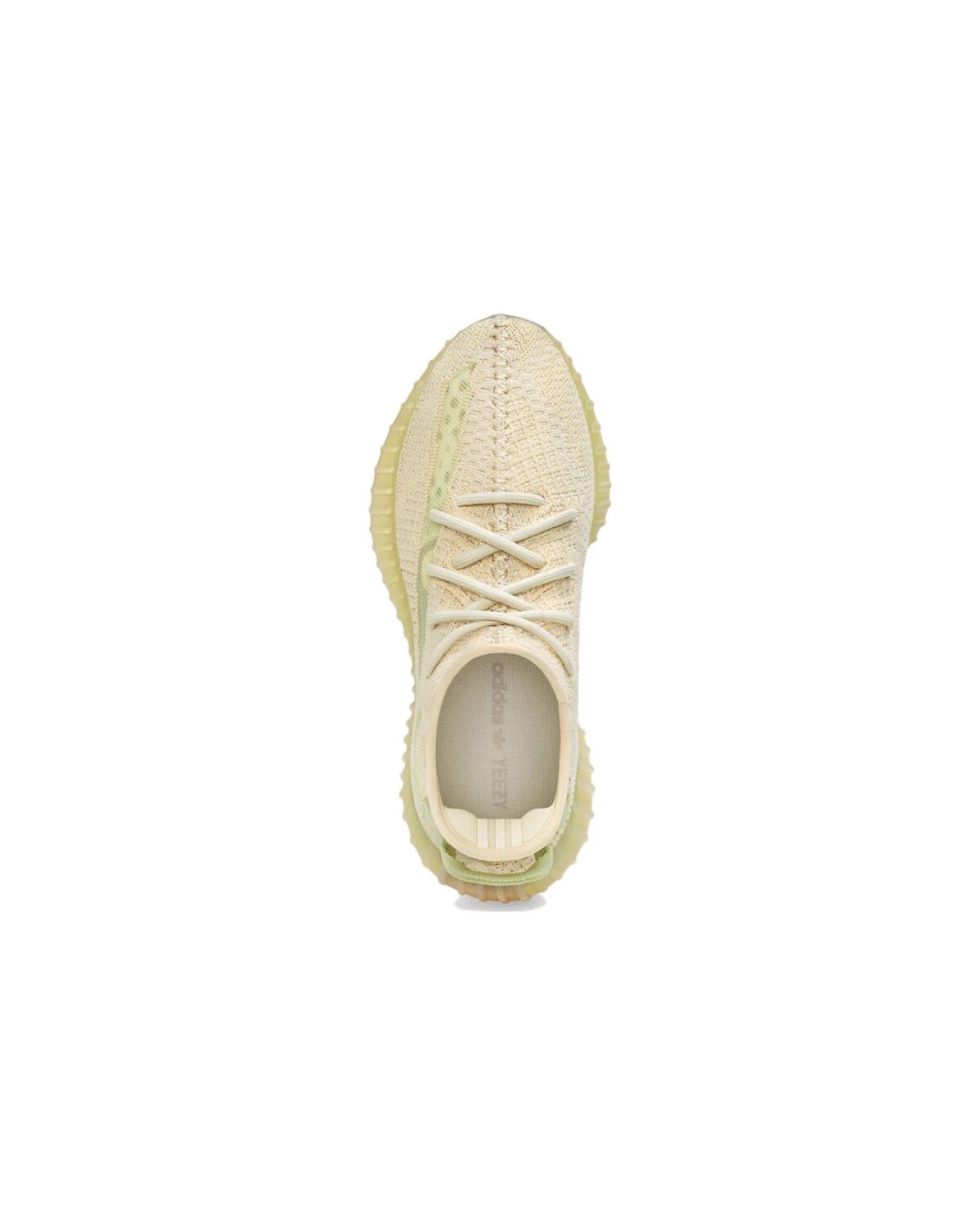 Adidas Originals Yeezy Boost 350 V2 Flax кроссовки повседневные бежевые картинка