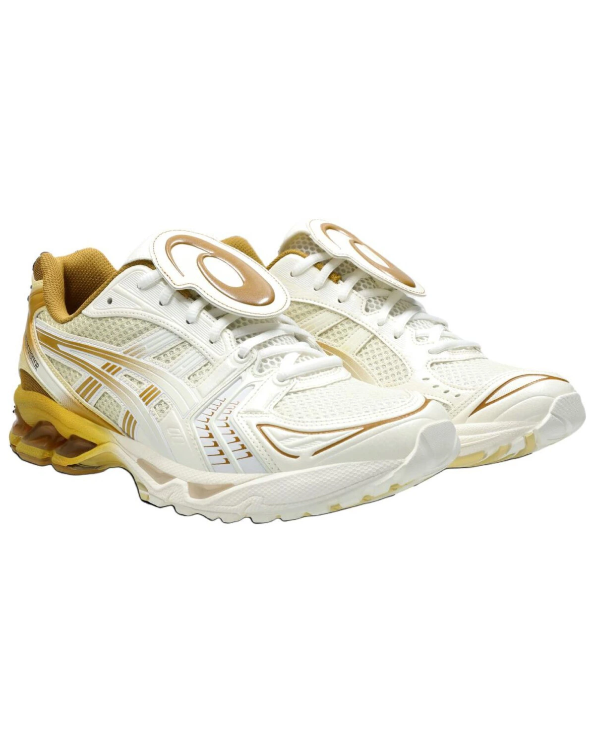 Asics Gel-Kayano 14 Unisex спортивные кроссовки бело-коричневые картинка