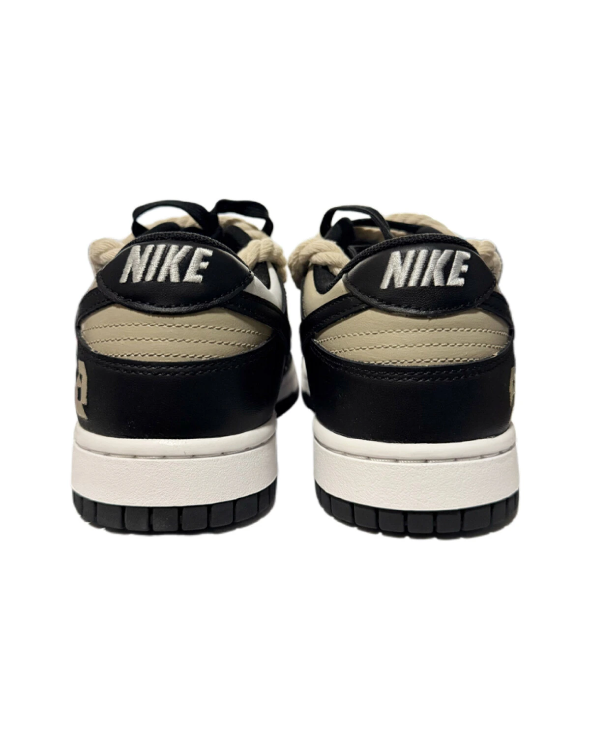 Nike Dunk Low Retro мужские кроссовки кожаные с принтом пальм и двойными шнурками картинка