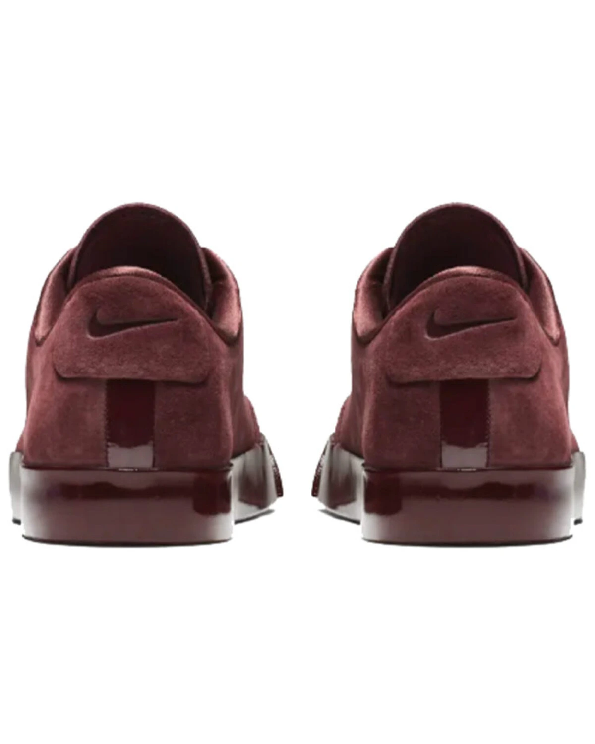 Nike Blazer City LX женские кроссовки ретро теплые бордовые картинка