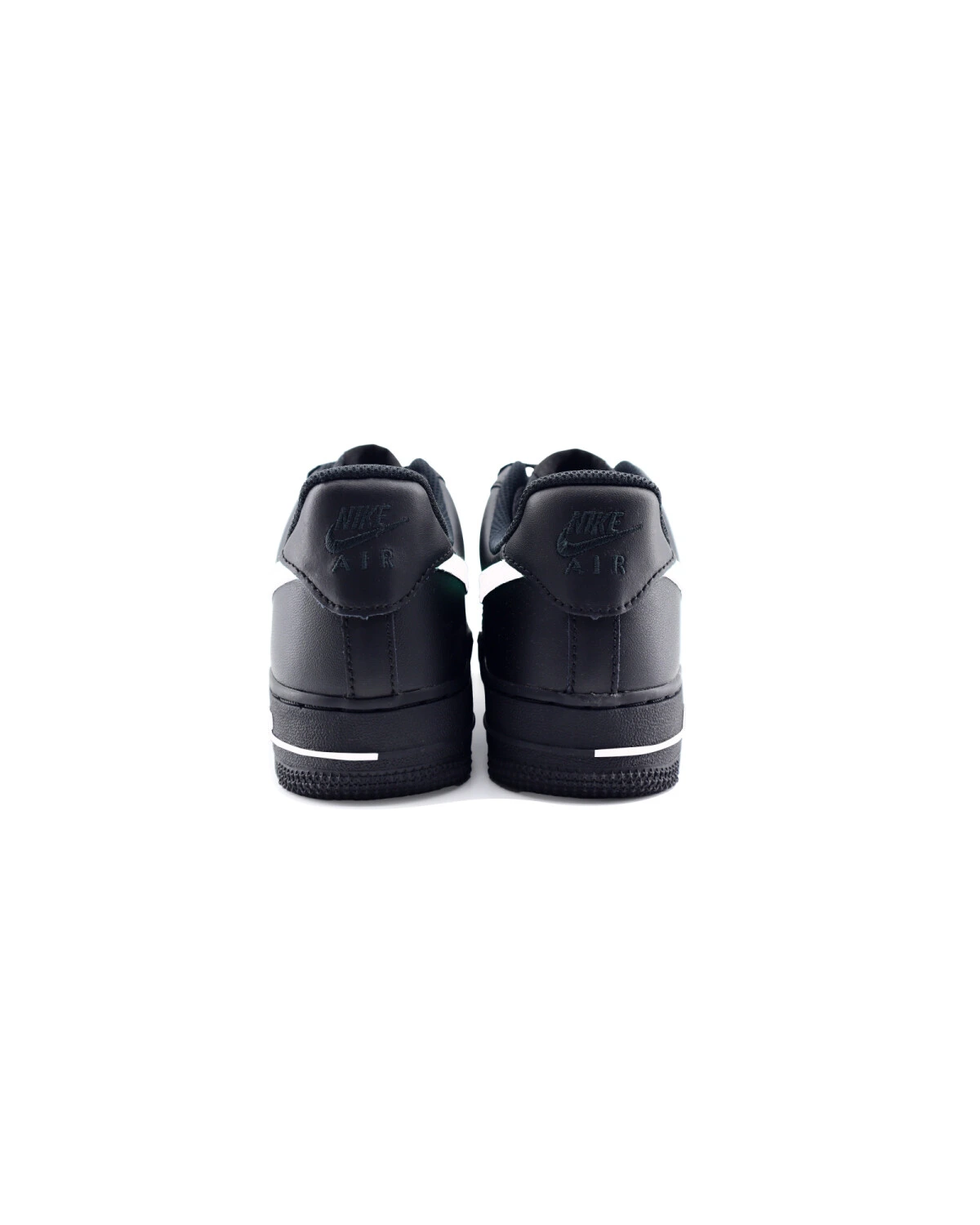Nike Air Force 1 unisex кроссовки комфортные черно-белые картинка