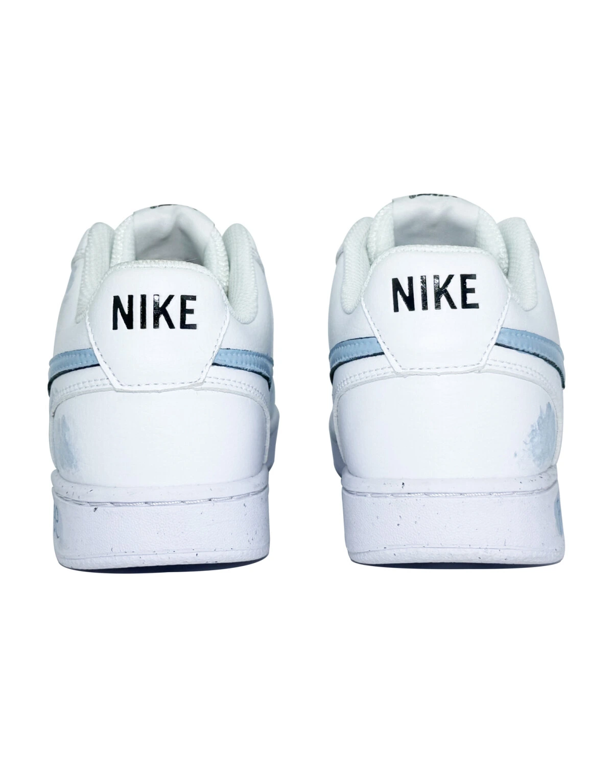 Nike Court Vision 1 мужские повседневные кроссовки голубые картинка