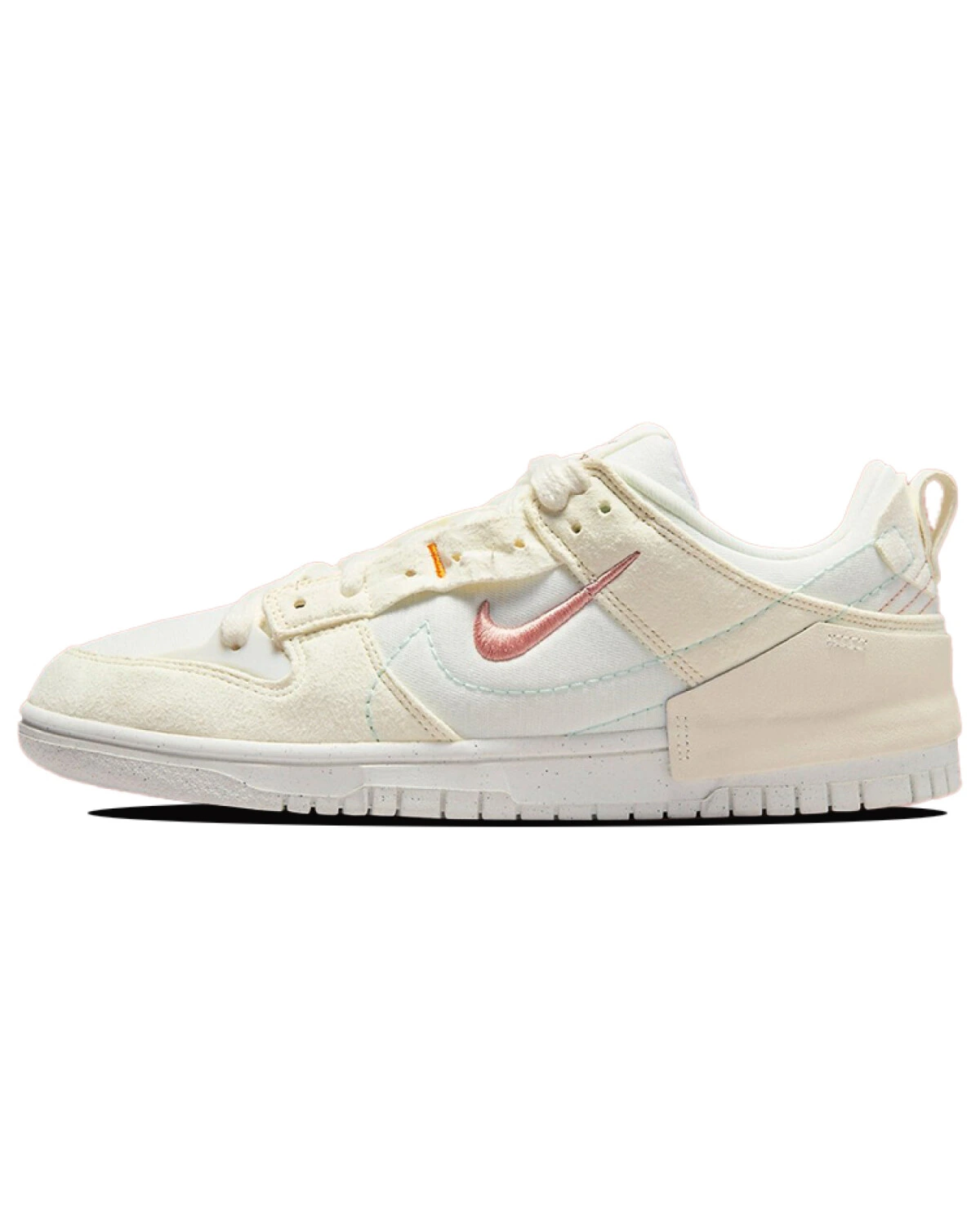 Nike Dunk Disrupt 2 женские кроссовки бежевые с переработанными материалами картинка