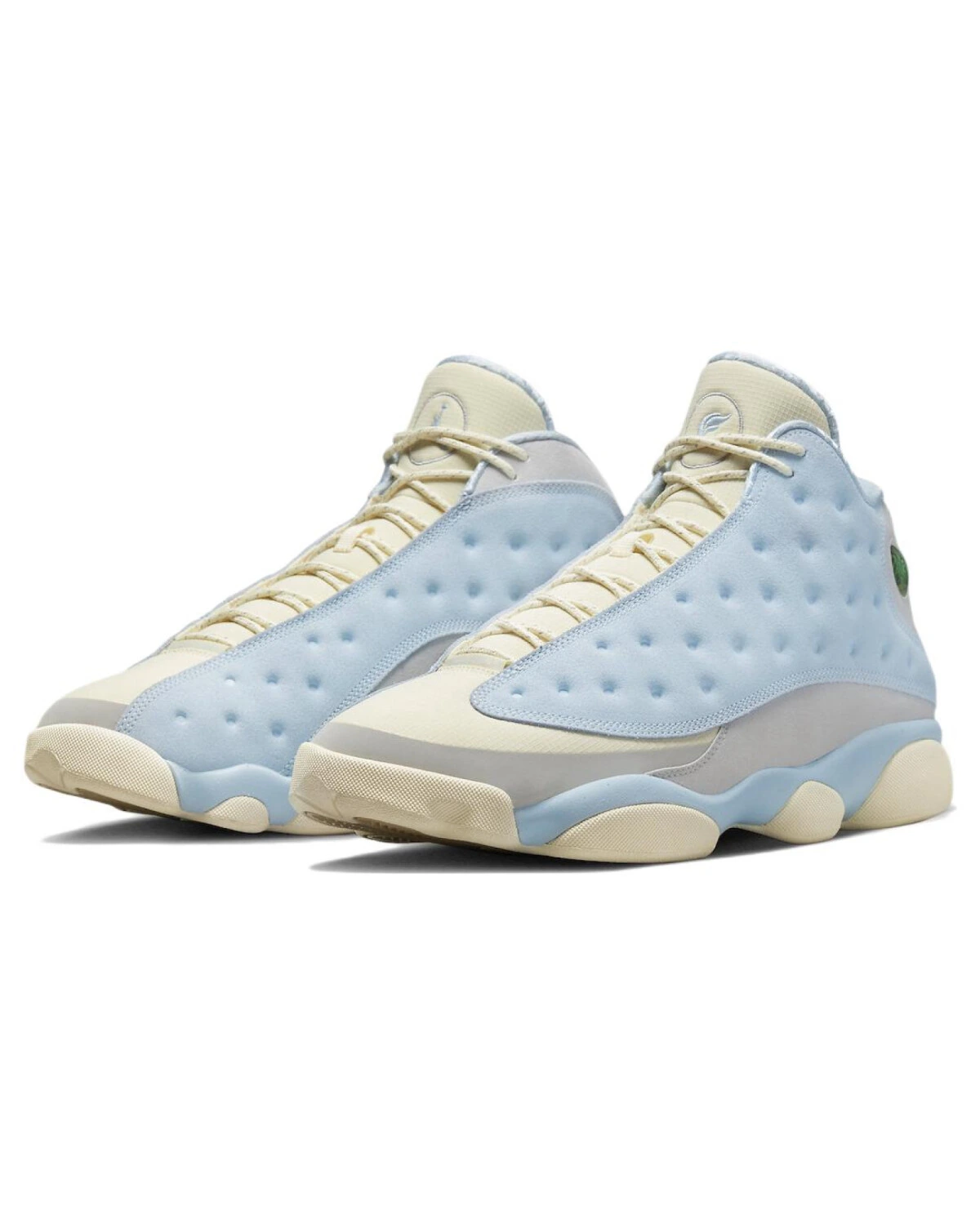 Jordan Air Jordan 13 винтажные высокие кроссовки голубого цвета картинка