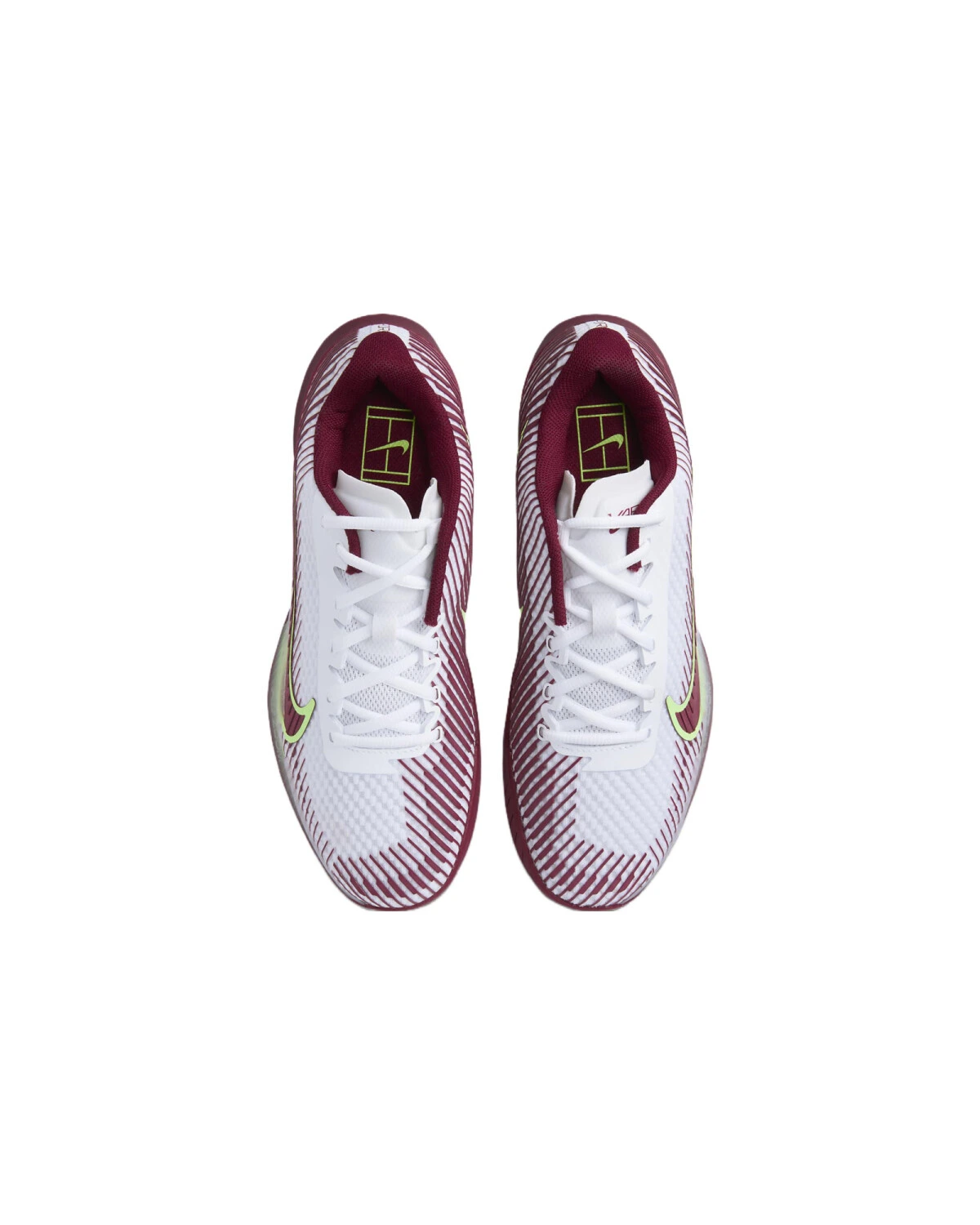 Nike Air ZOOM Vapor 11 унисекс кроссовки теннисные красно-белые картинка