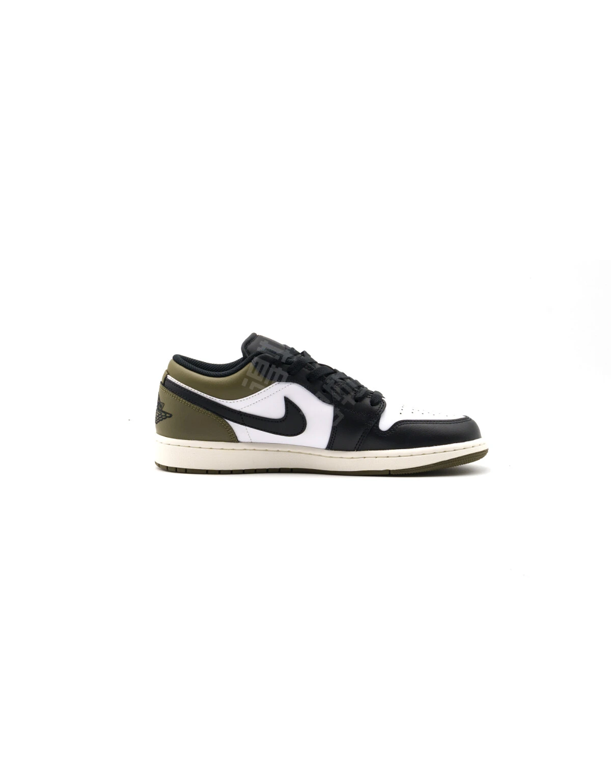 Jordan Air Jordan 1 мужские и женские кроссовки черно-зеленые ретро баскетбольные картинка