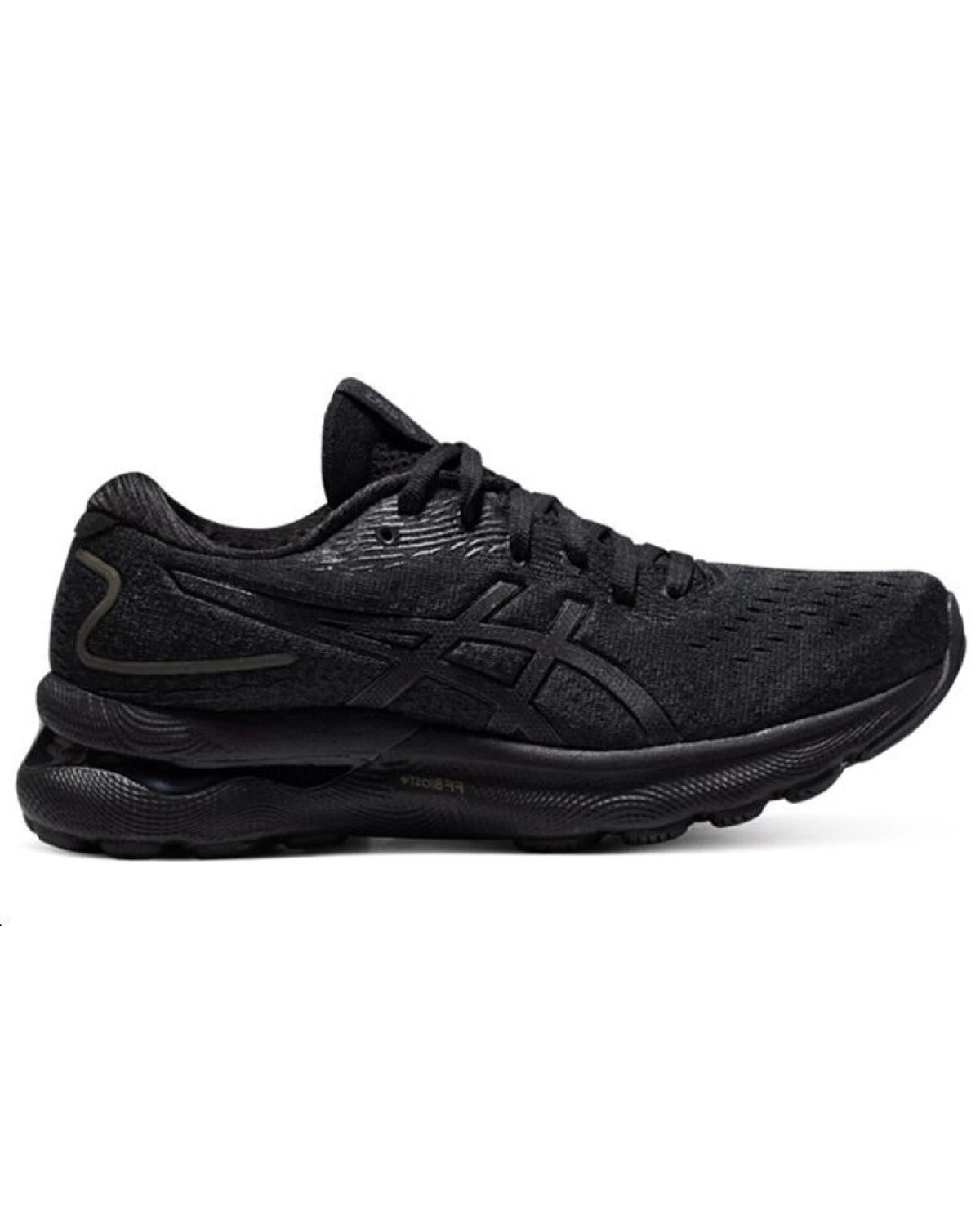 Asics GEL-Nimbus 24 женские спортивные кроссовки для марафона черные с амортизацией картинка