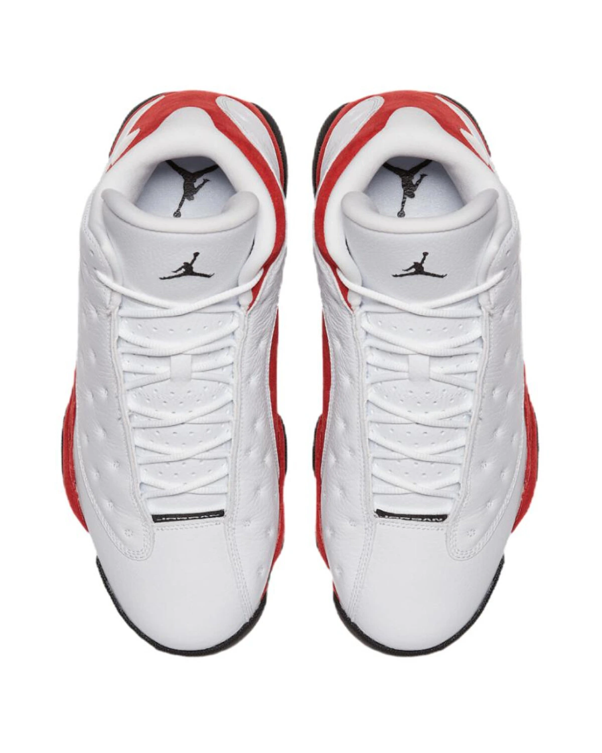 Jordan Air Jordan 13 Unisex кроссовки бело-красные средние картинка