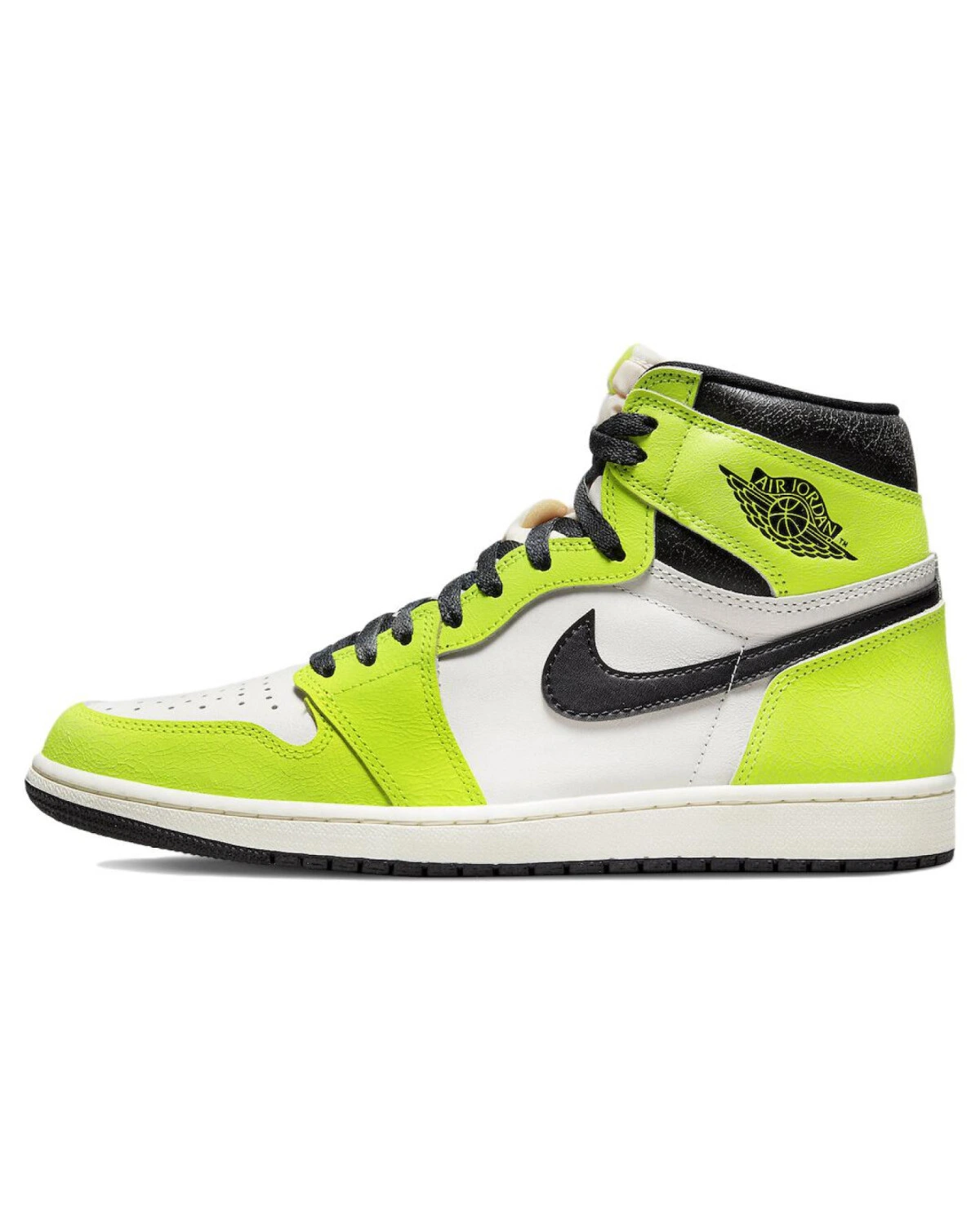 Jordan Air Jordan 1 Retro High OG "Volt" унисекс кроссовки высокие зелёные картинка