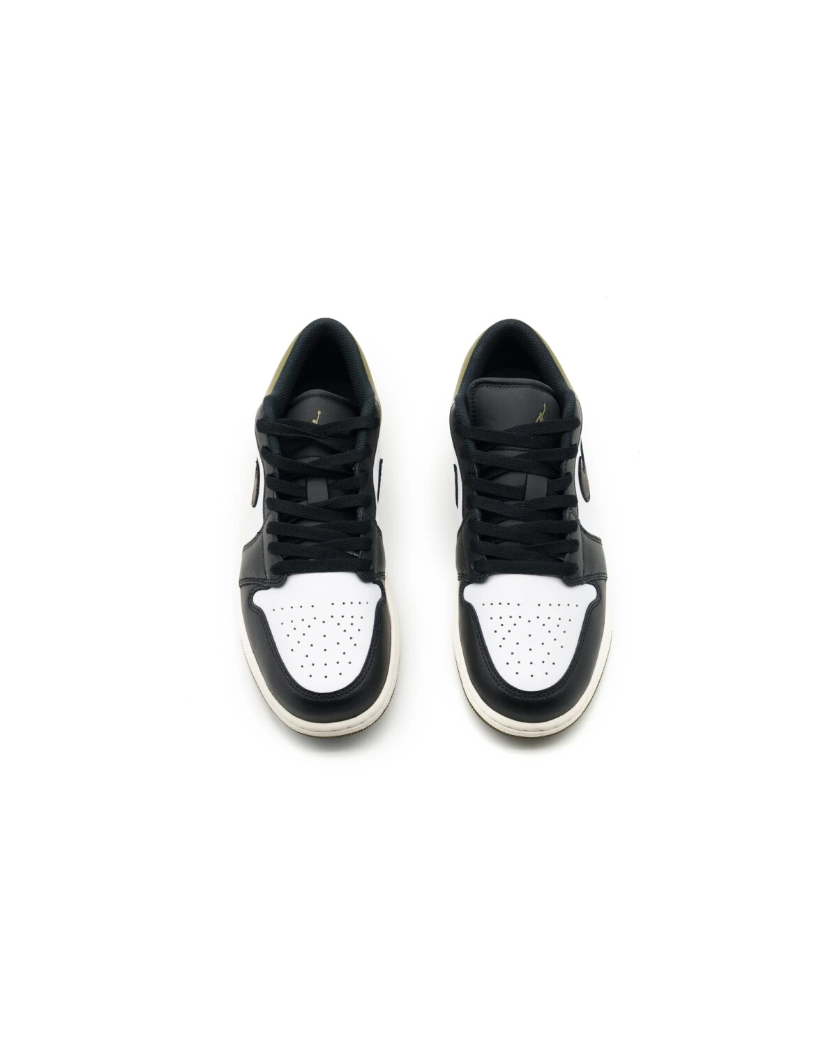 Jordan Air Jordan 1 мужские и женские кроссовки черно-зеленые ретро баскетбольные картинка