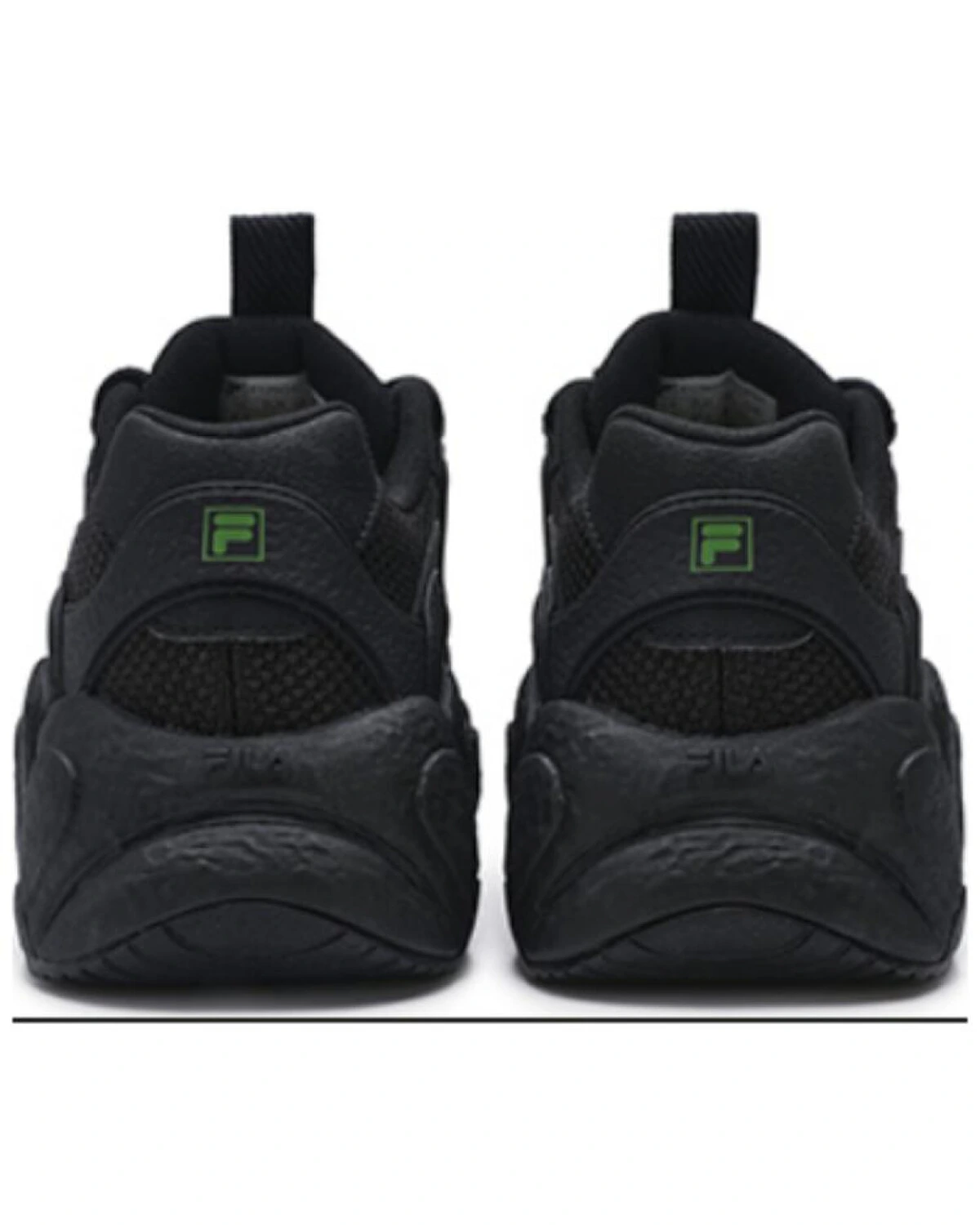 FILA Croissant мужские кроссовки черные комфортные повседневные картинка