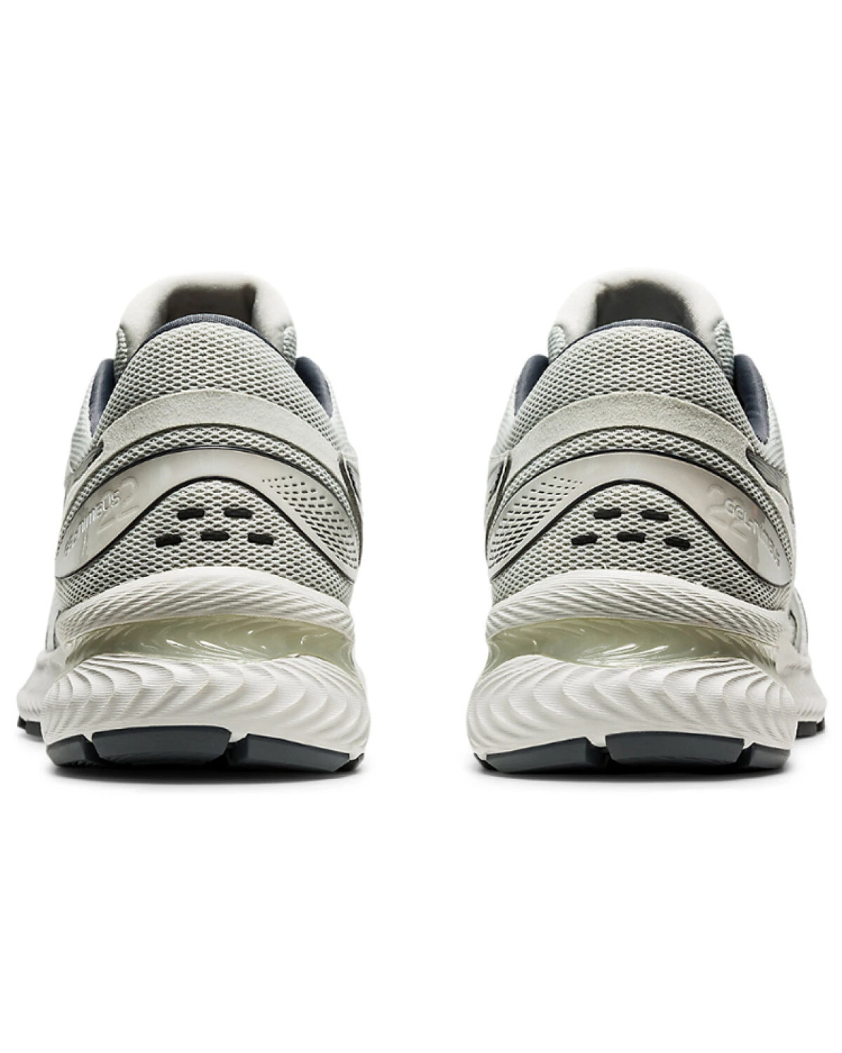Asics GEL-Nimbus 22 мужские кроссовки для бега серо-белые картинка