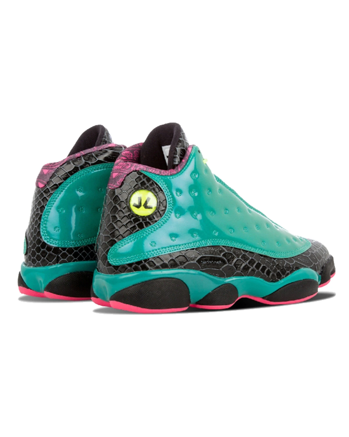 Jordan Air Jordan 13 Retro Doernbecher мужские спортивные кроссовки с амортизацией черно-зеленые картинка