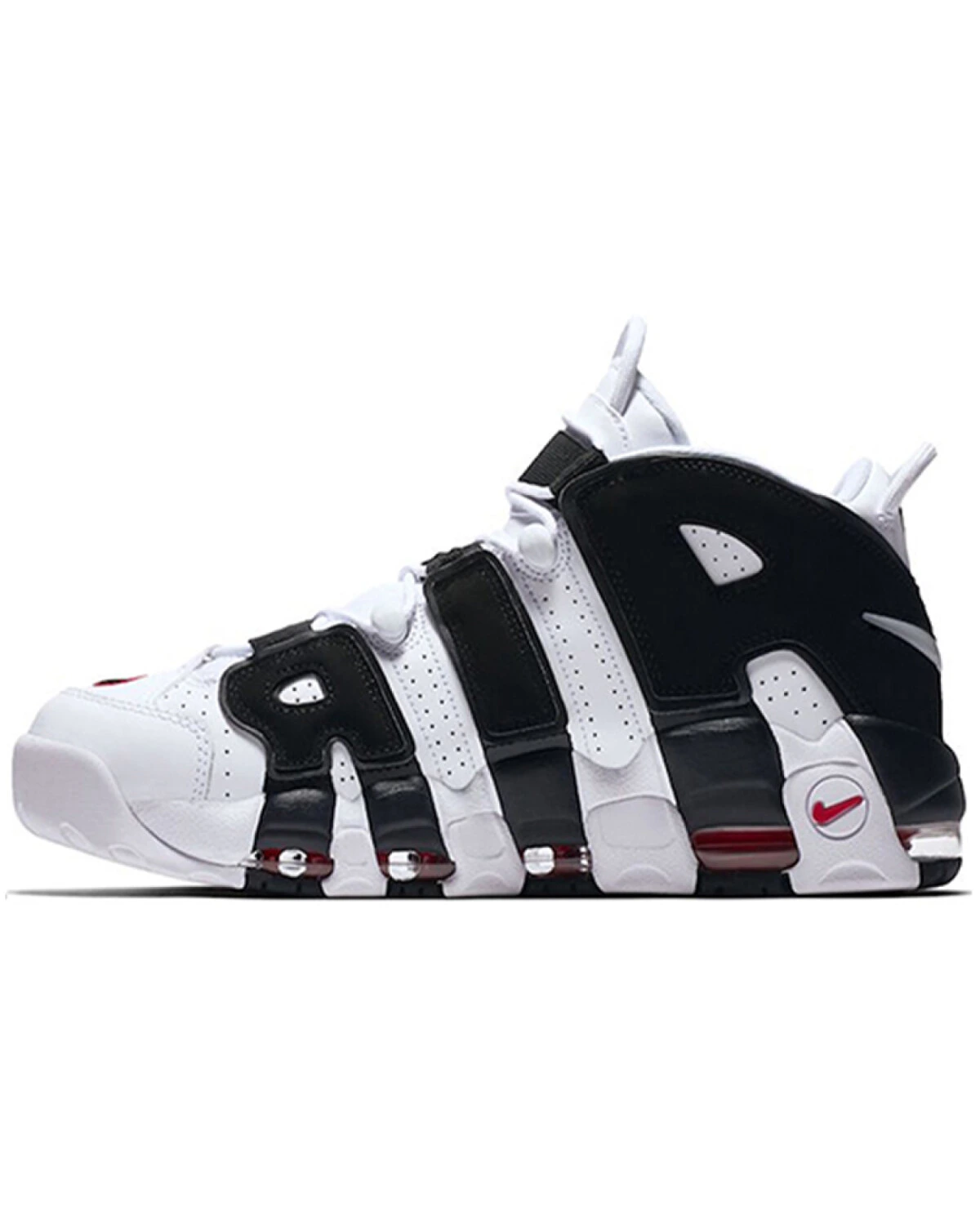 Nike Air More Uptempo унисекс кроссовки черно-белые баскетбольные картинка