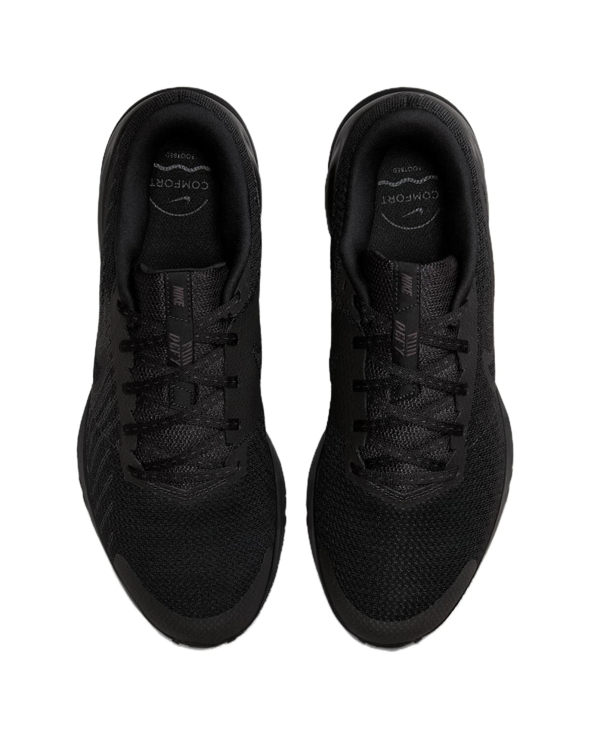 Nike RUN DEFY мужские повседневные кроссовки дышащие черные картинка
