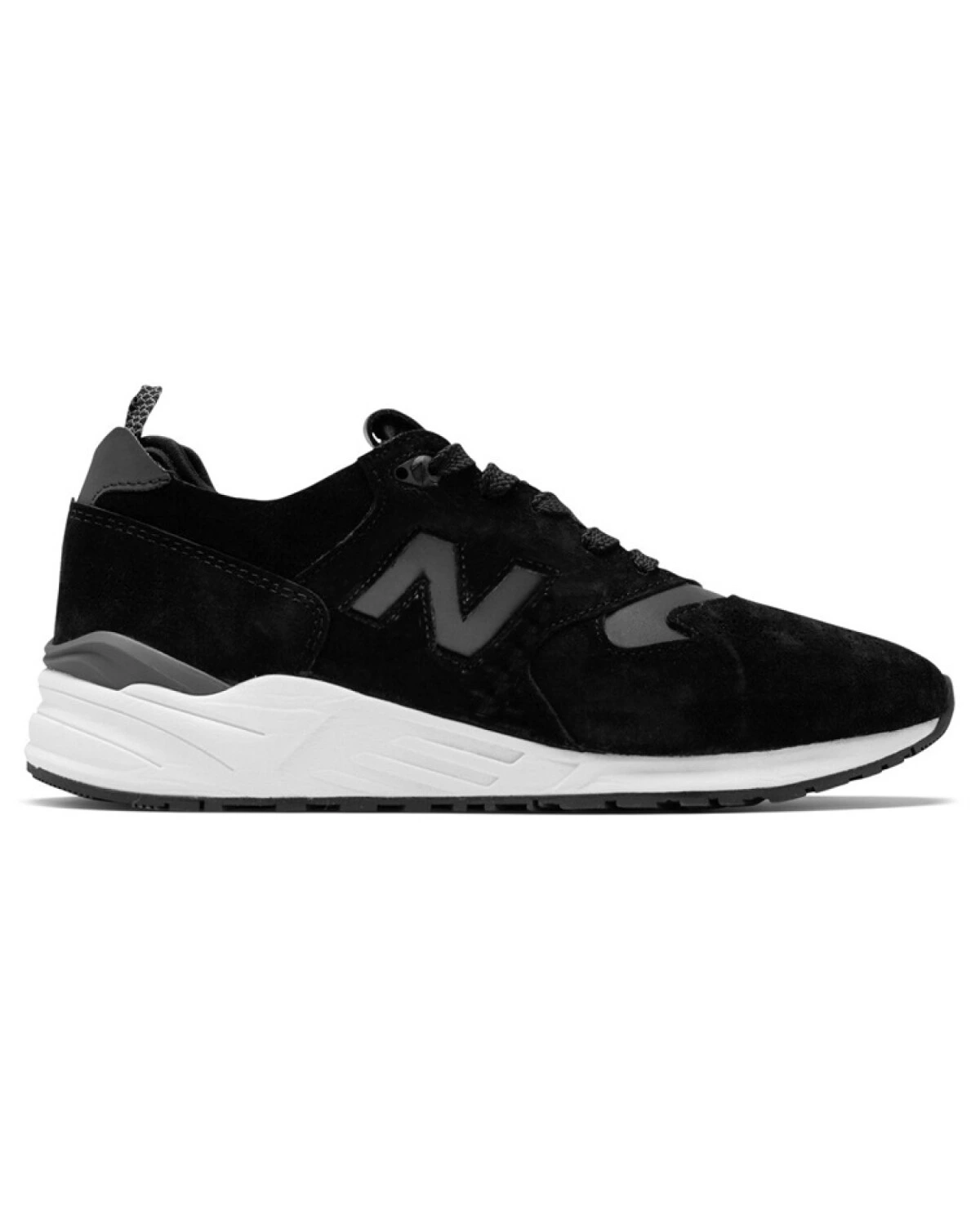 New Balance NB 999 кроссовки черные с белой подошвой картинка