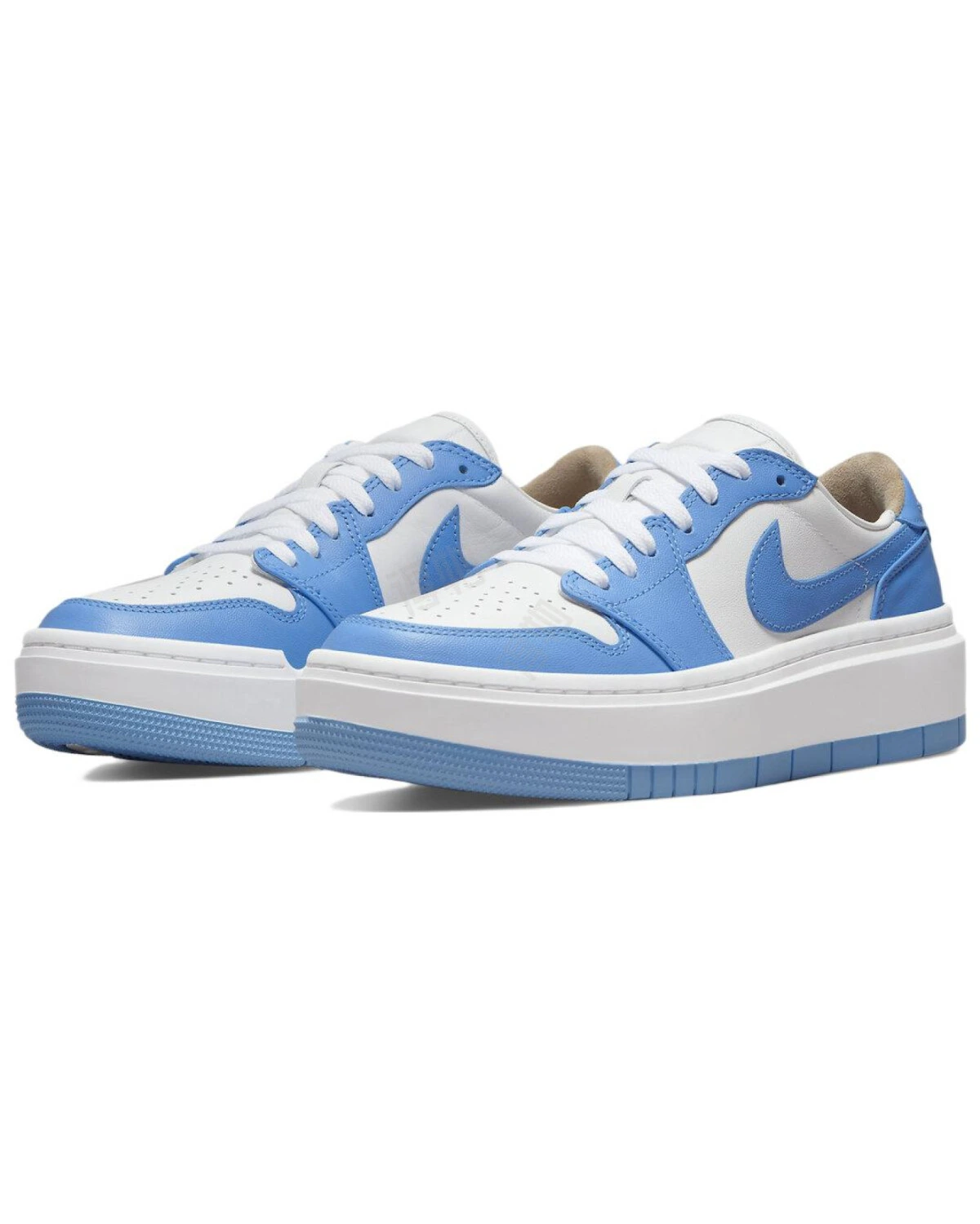 Jordan Air Jordan 1 Elevate Low SE University Blue женские спортивные кроссовки кожаные картинка