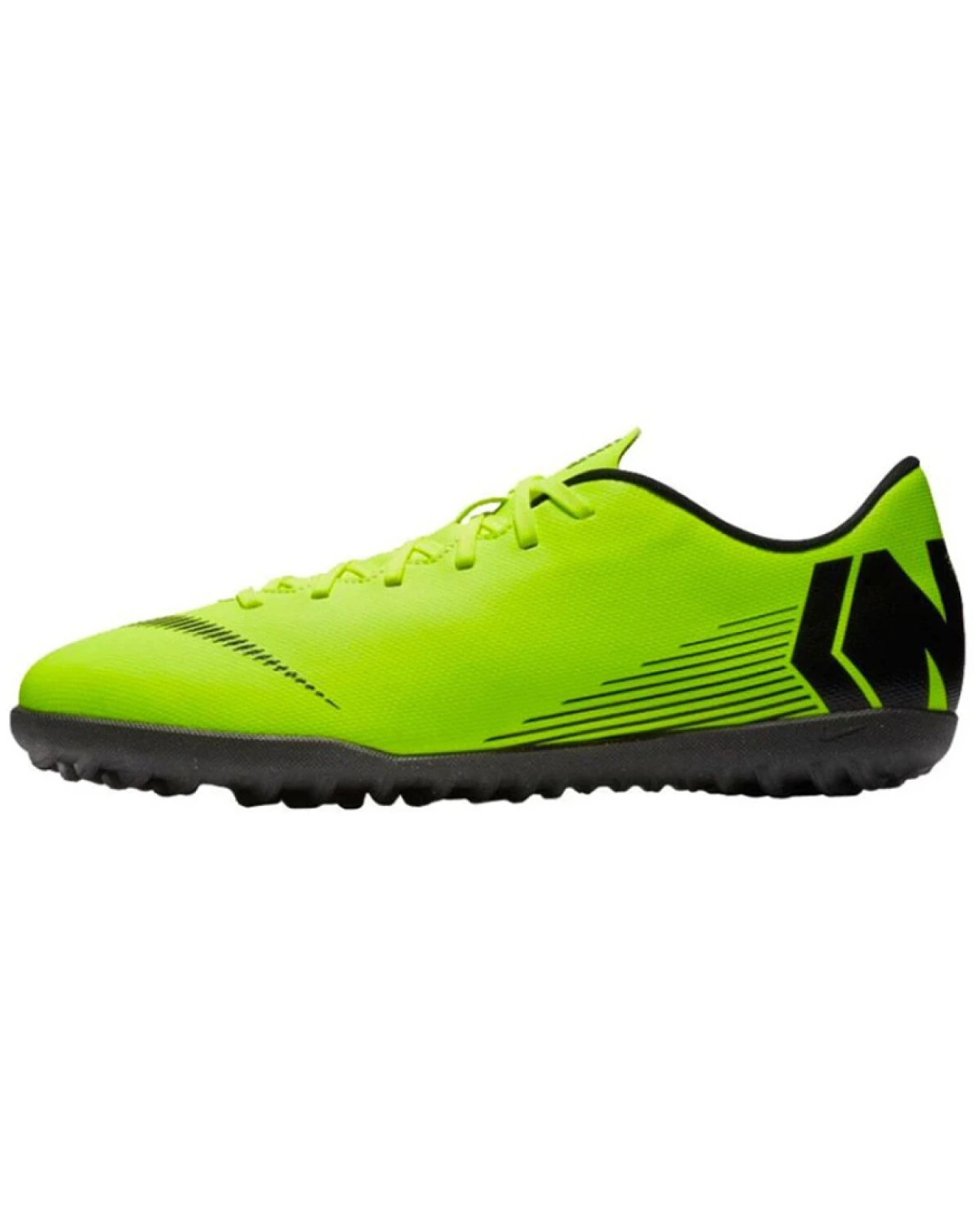 Nike Mercurial Vapor 12 мужские футбольные кроссовки TF флуоресцентные зеленые картинка