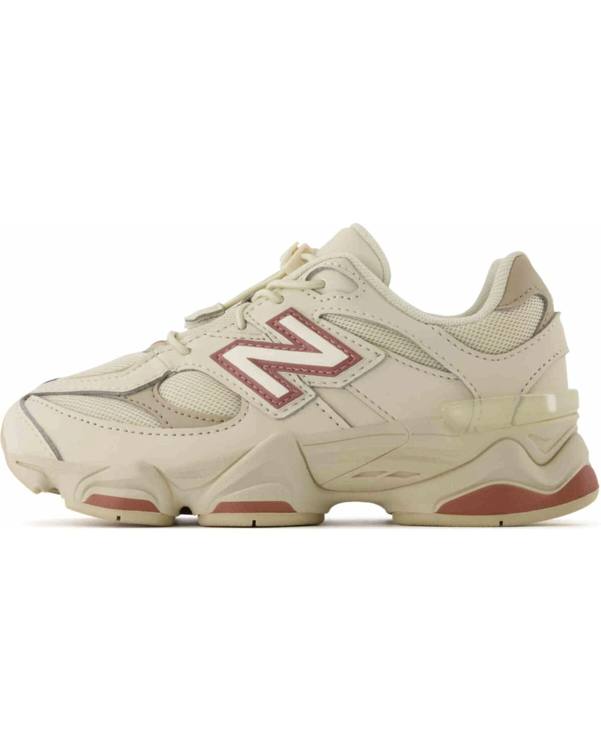 New Balance NB 9060 детские кроссовки бежевые на платформе картинка