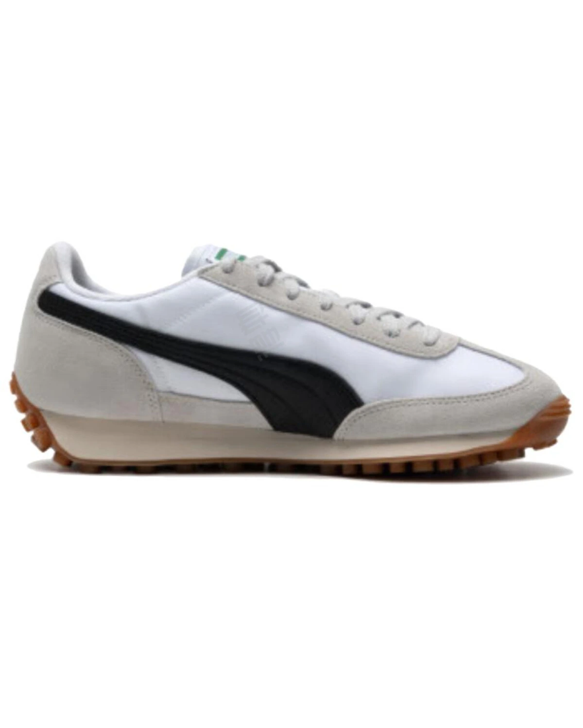 PUMA Easy Rider Vintage унисекс кроссовки из синтетики серо-белые с черным картинка