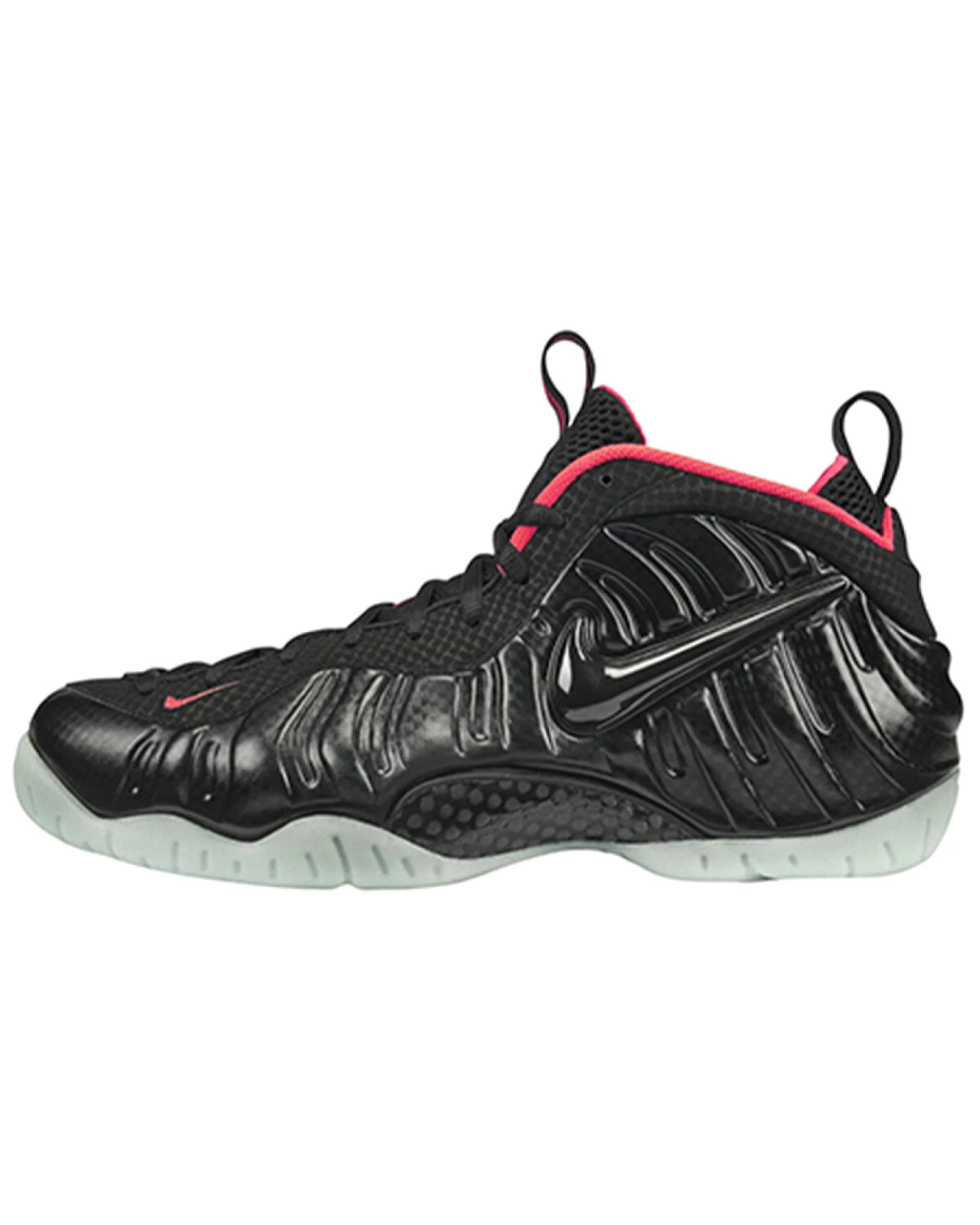 Nike Foamposite Pro Yeezy унисекс кроссовки черные с амортизацией картинка