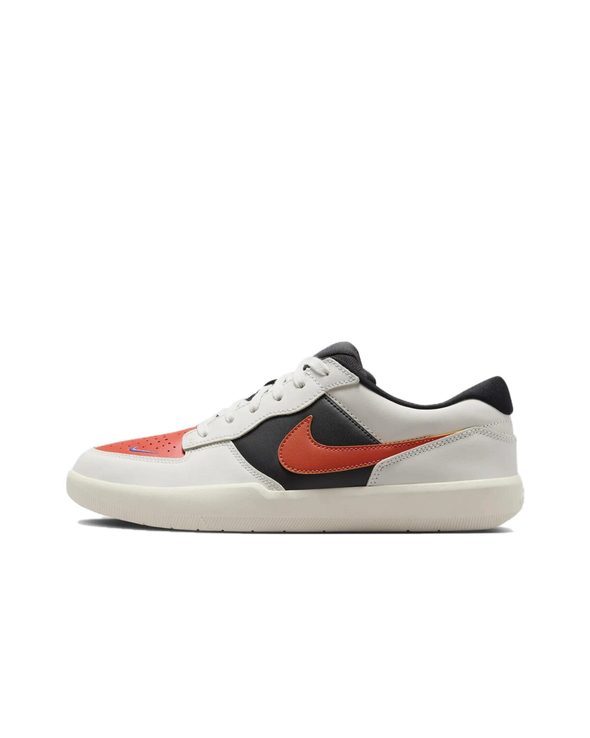 Nike SB Force 58 унисекс скейт-кроссовки светлый костный/черный/синий картинка