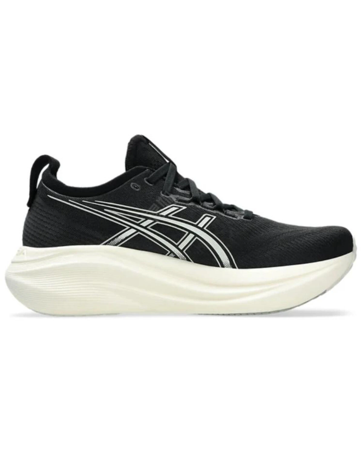 Asics Gel-Nimbus 27 мужские спортивные кроссовки черно-серые для бега картинка