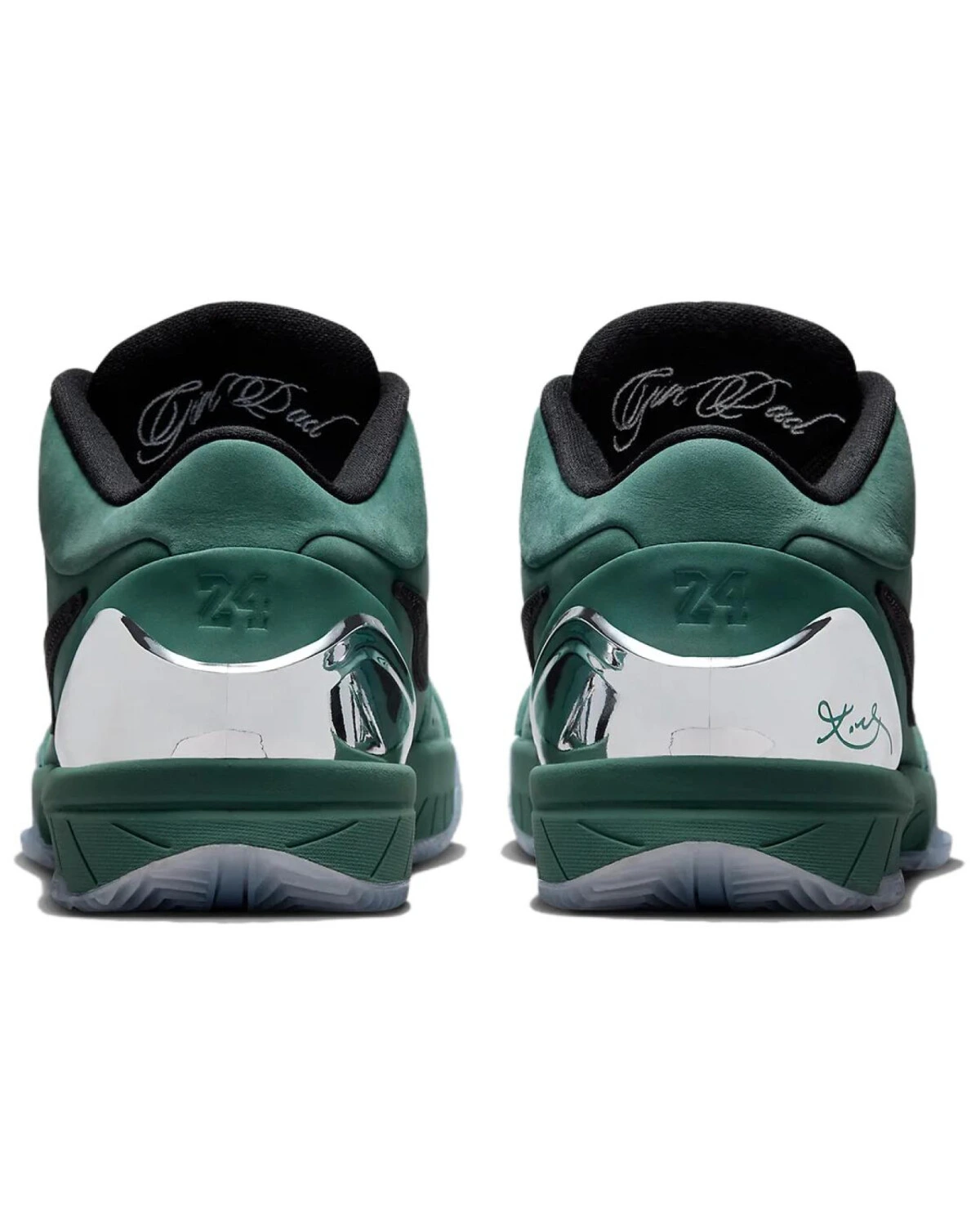 Nike Zoom Kobe 4 унисекс кроссовки высокие зеленые картинка