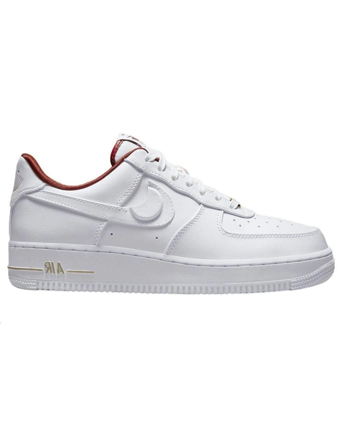 Nike Air Force 1 женские кроссовки белые картинка