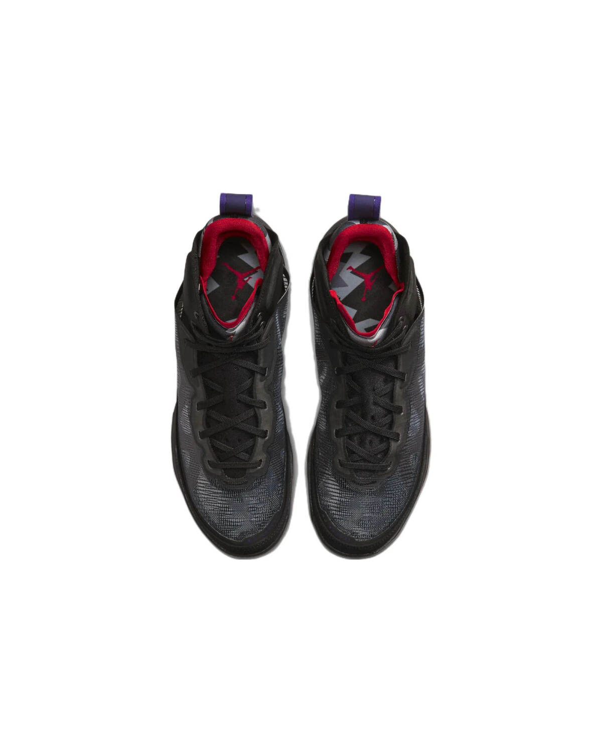 Jordan Air Jordan 37 "Beyond Borders" мужские баскетбольные кроссовки высокие черно-красные картинка