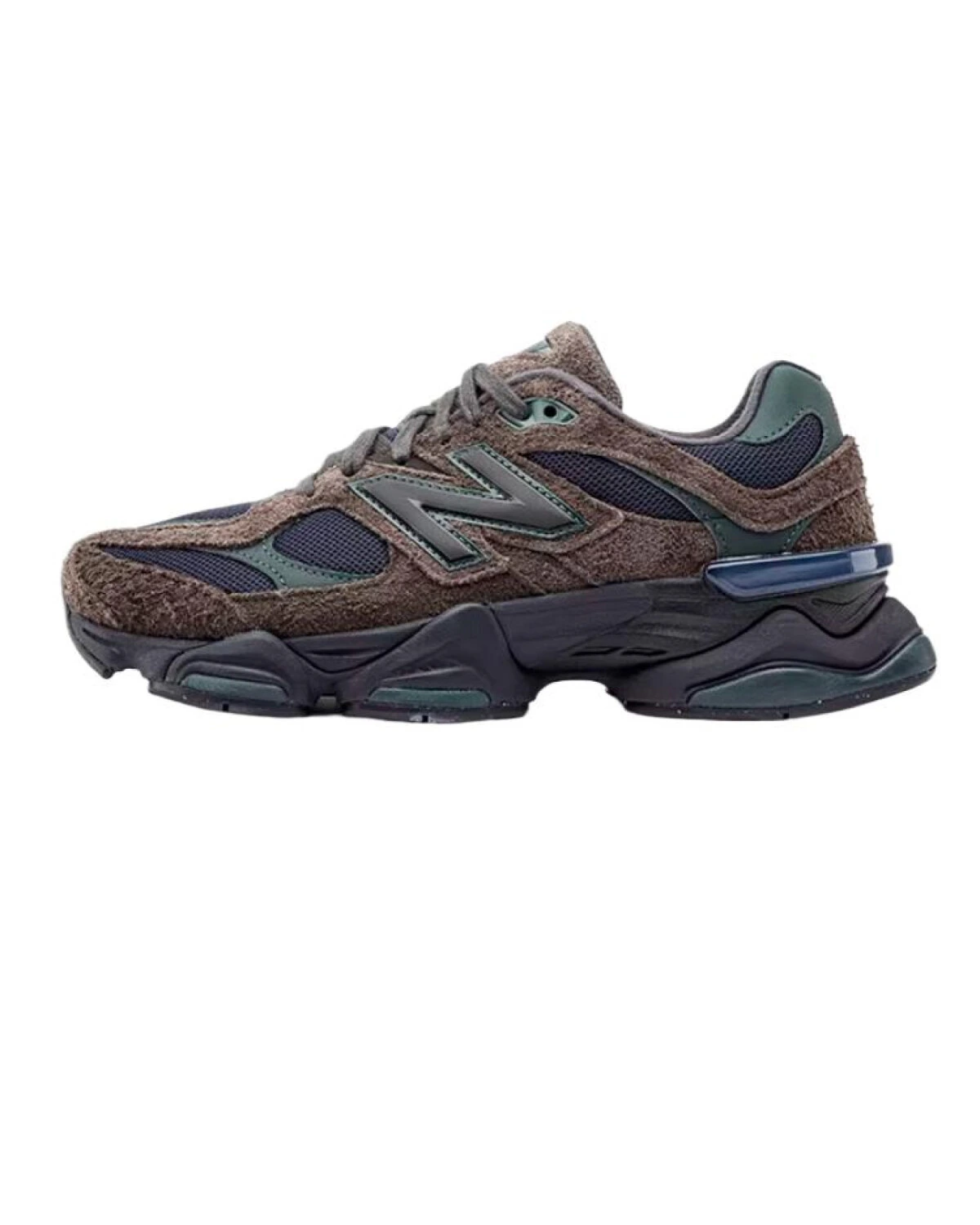 New Balance NB 9060 кроссовки универсальные комфортные зеленовато-коричневые картинка